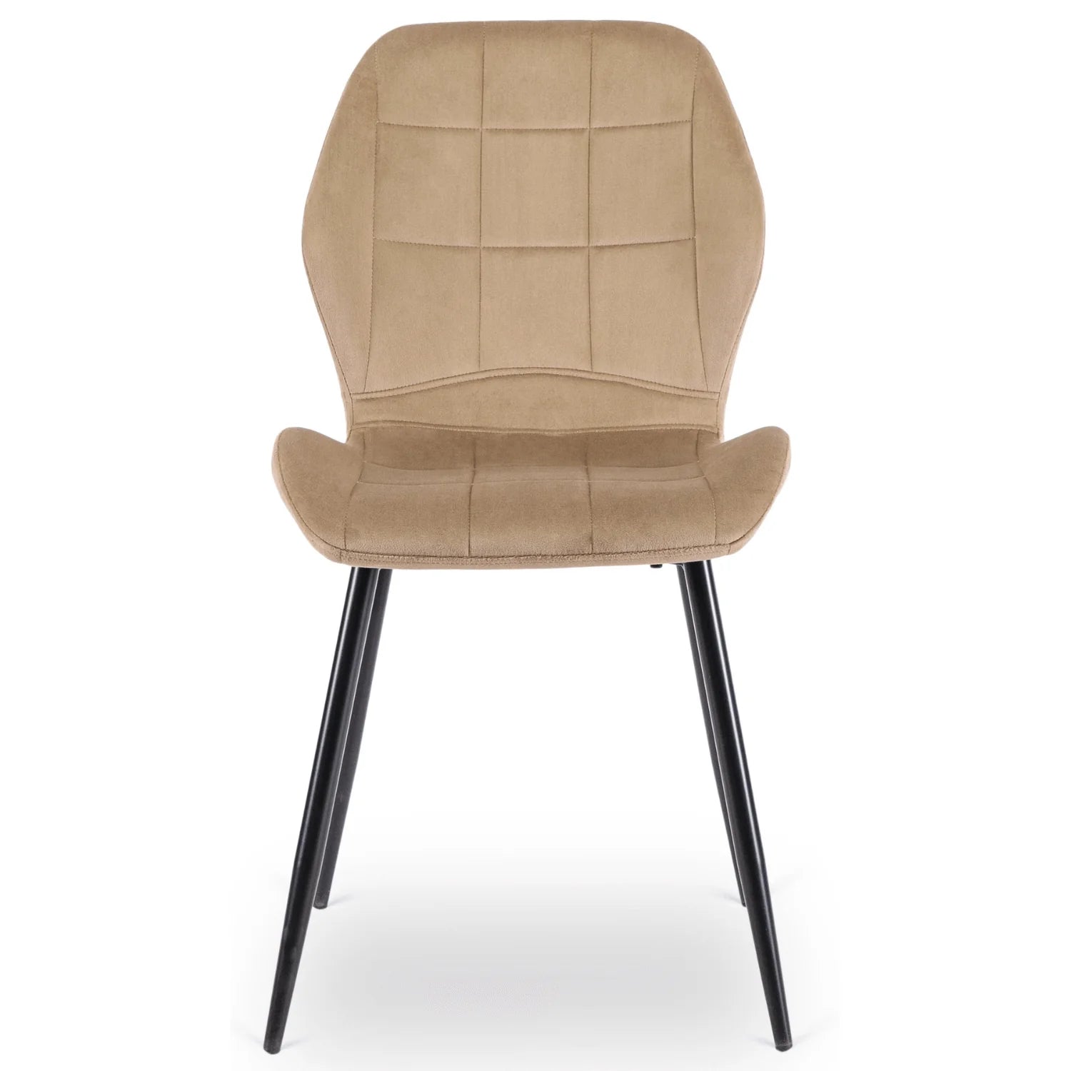 Elite IRYS Beige Velour Chair – A Perfect Blend of Comfort & Elegance