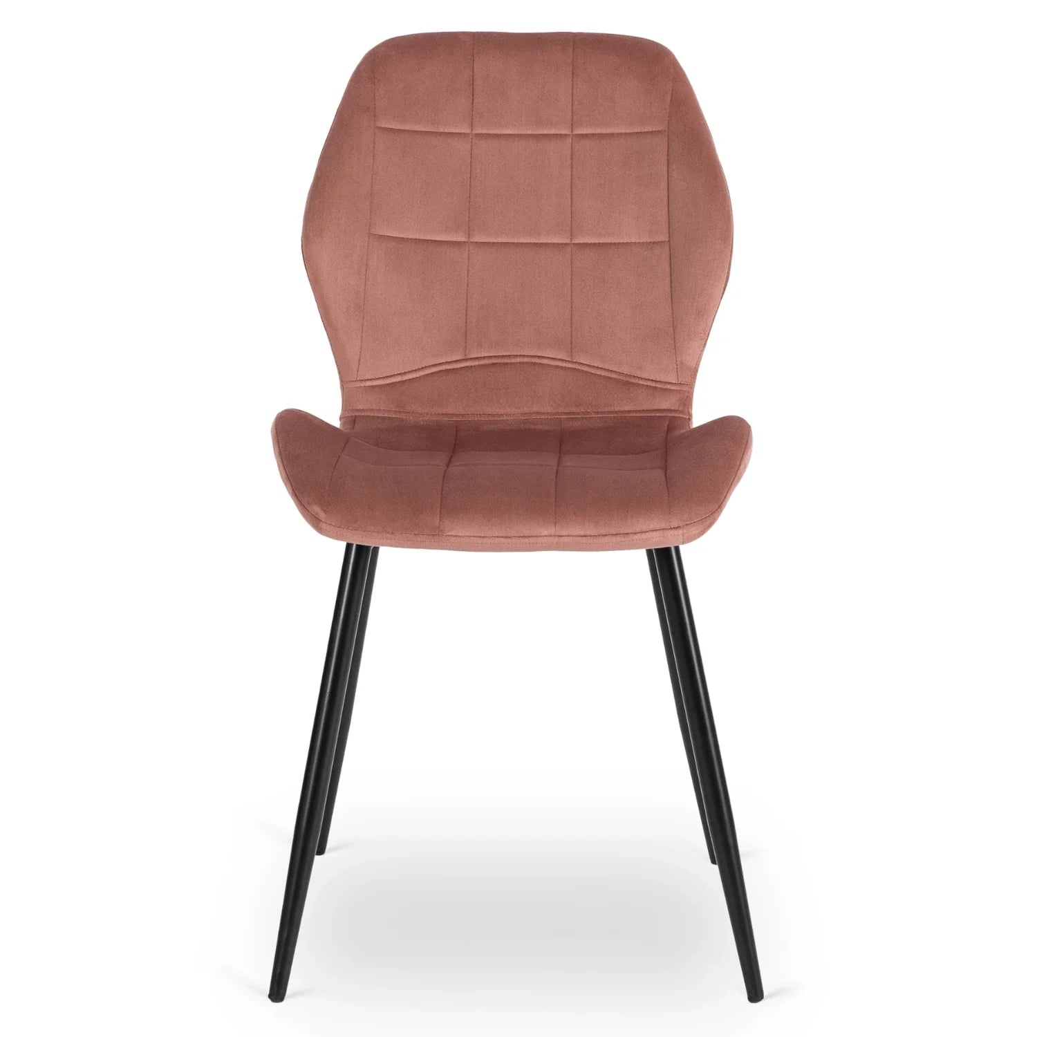 Elite IRYS Pink Velour Chair – A Touch of Modern Elegance