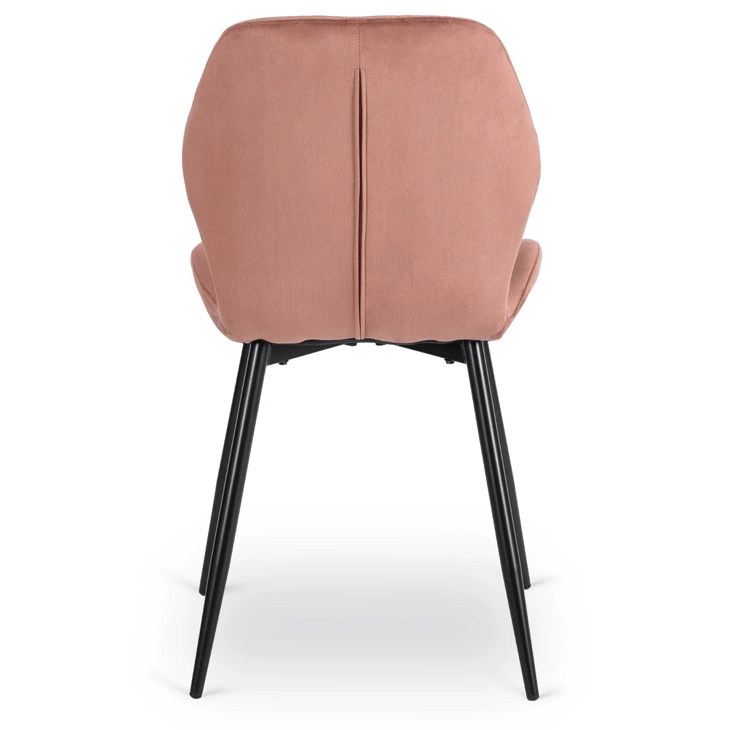 Elite IRYS Pink Velour Chair – A Touch of Modern Elegance