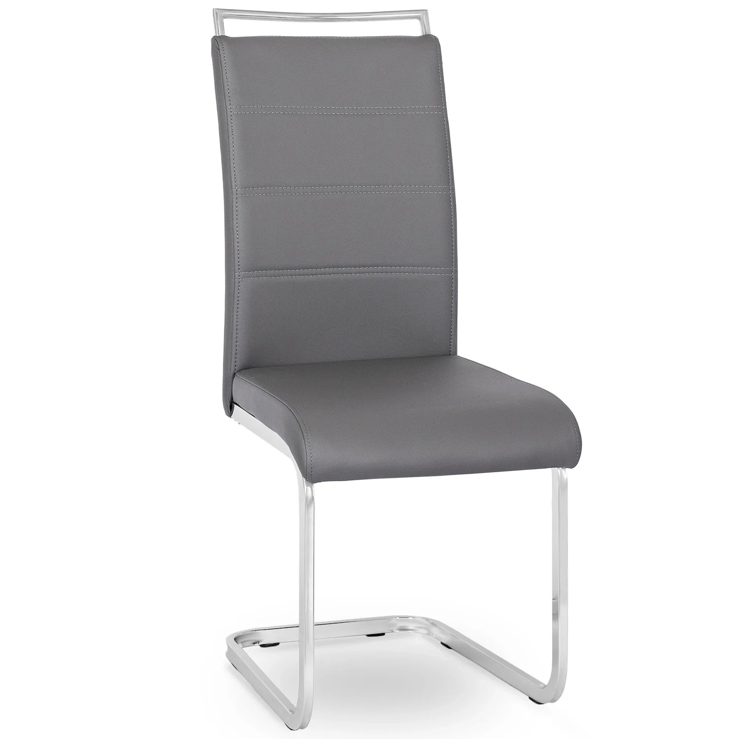 Elite LOCA Grey Eco-Leather Chair – Modern Design & Superior Comfort
