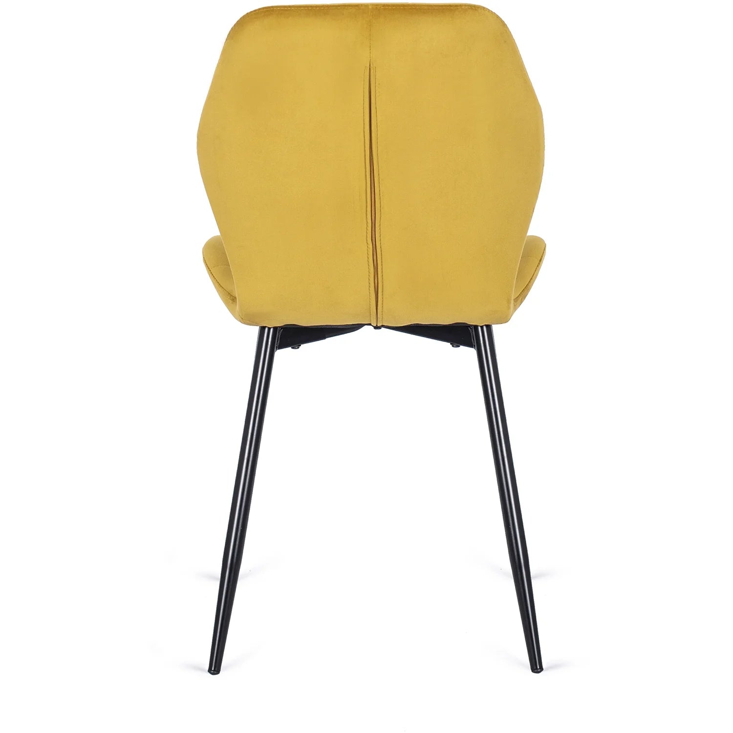 Elite LUCKY Yellow Velvet Chair – A Pop of Luxury & Comfort