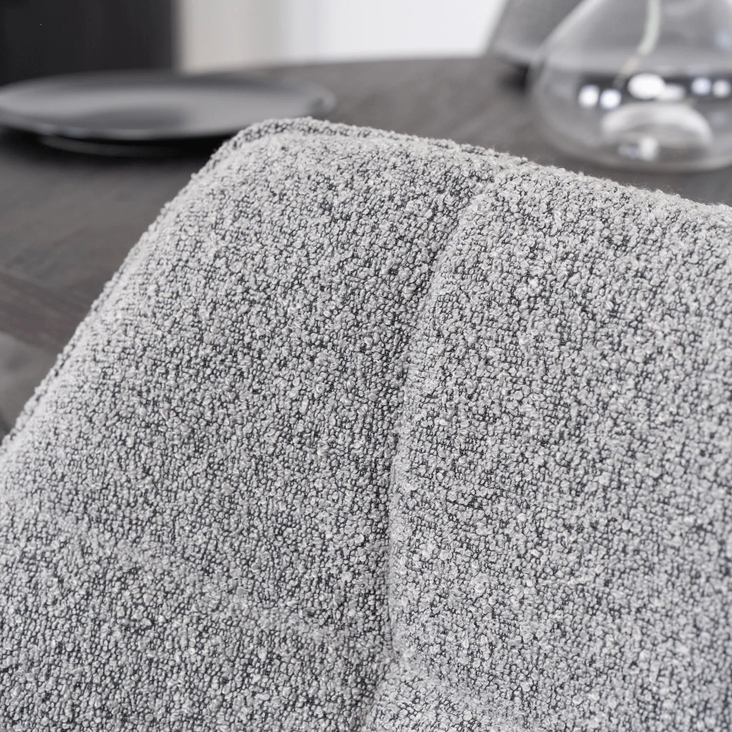 Elite PEONY Swivel Chair – Modern Gray Upholstered Comfort