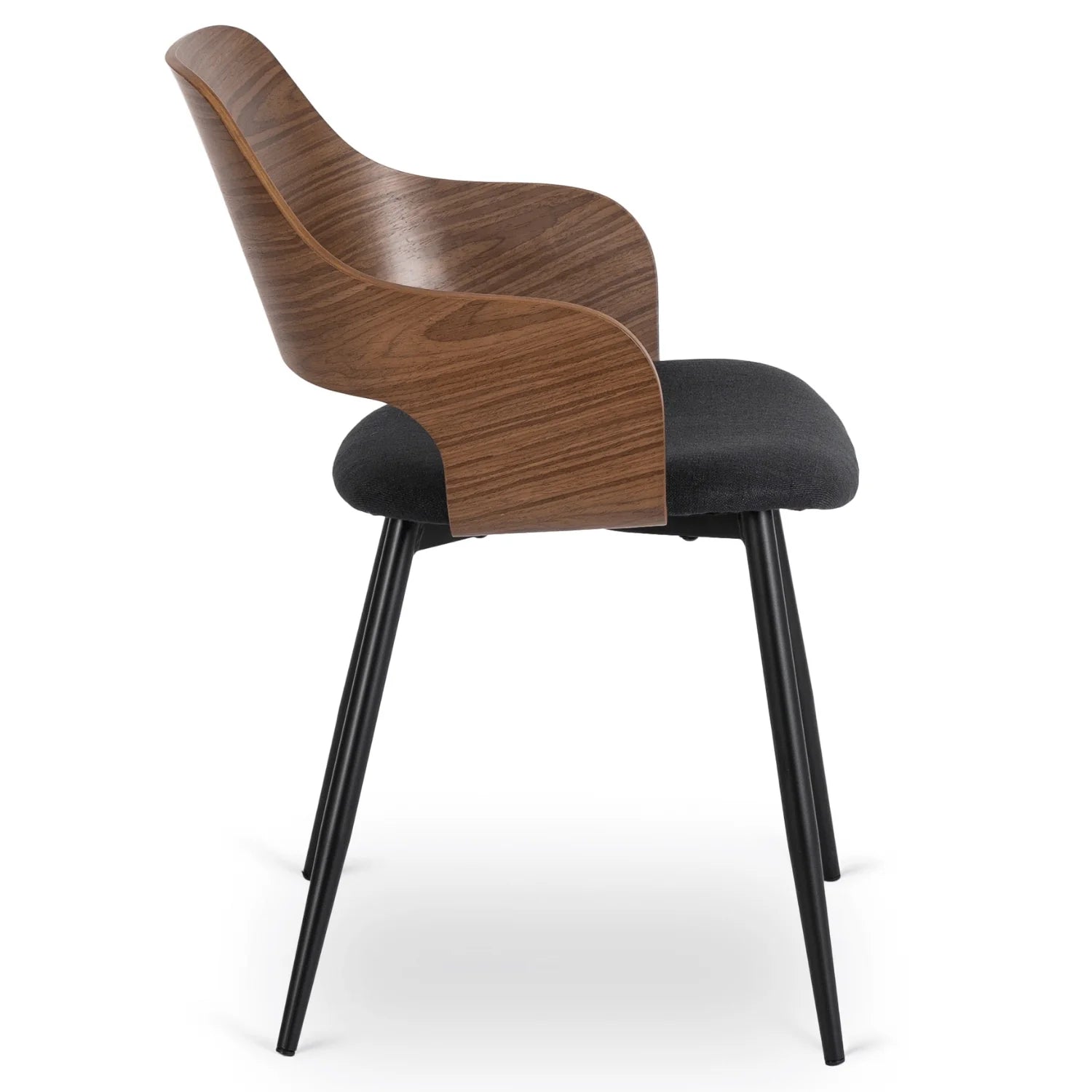 Elite ORBI Chair – Walnut/Black