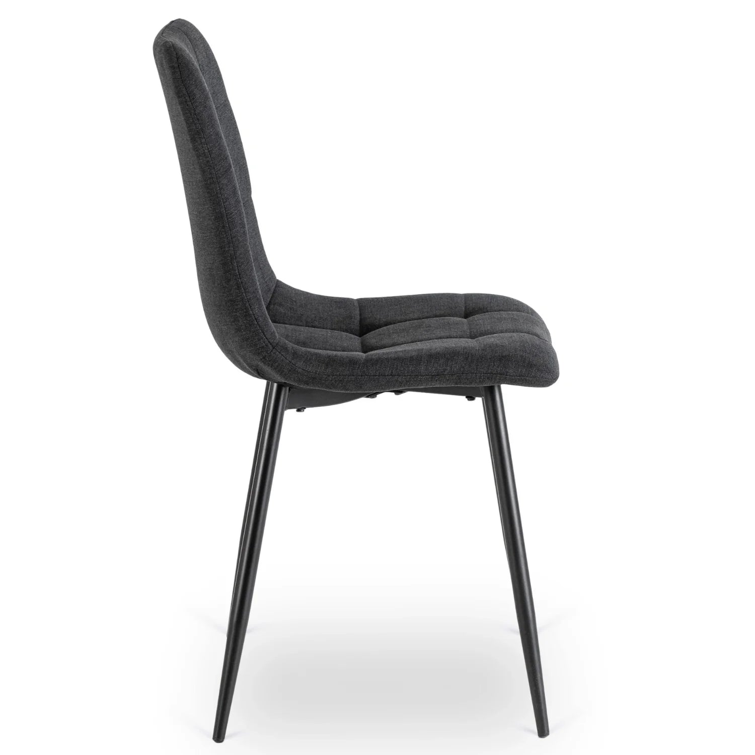 Elite PERU 2 Black Upholstered Chair – Modern Comfort with Timeless Appeal