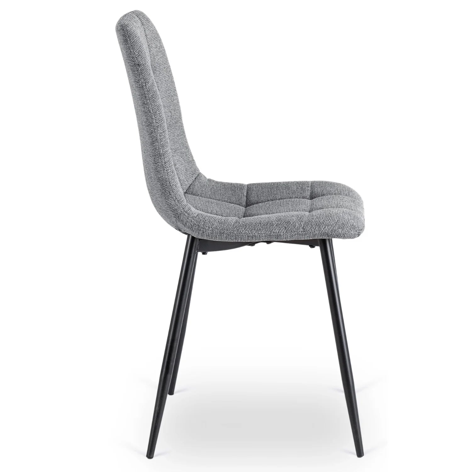 Grauer Polsterstuhl Elite PERU 2 – Eine perfekte Balance aus Stil und Komfort