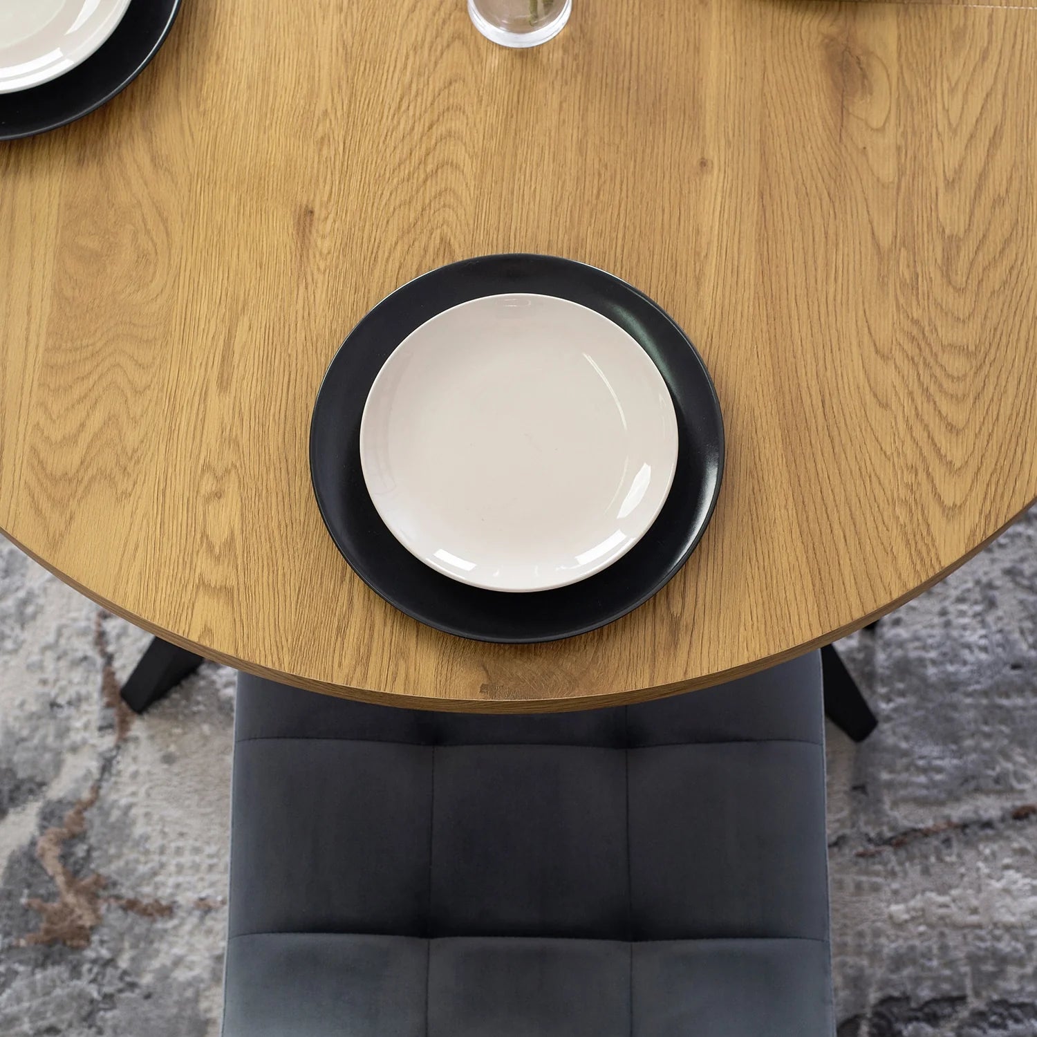 Elite PERU Grey Velvet Chair – Modern Elegance & Supreme Comfort