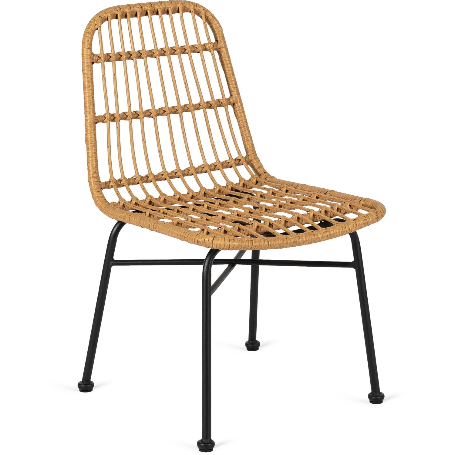 Elite WALDI Oak Rattan Chair – A Natural Touch for Any Space