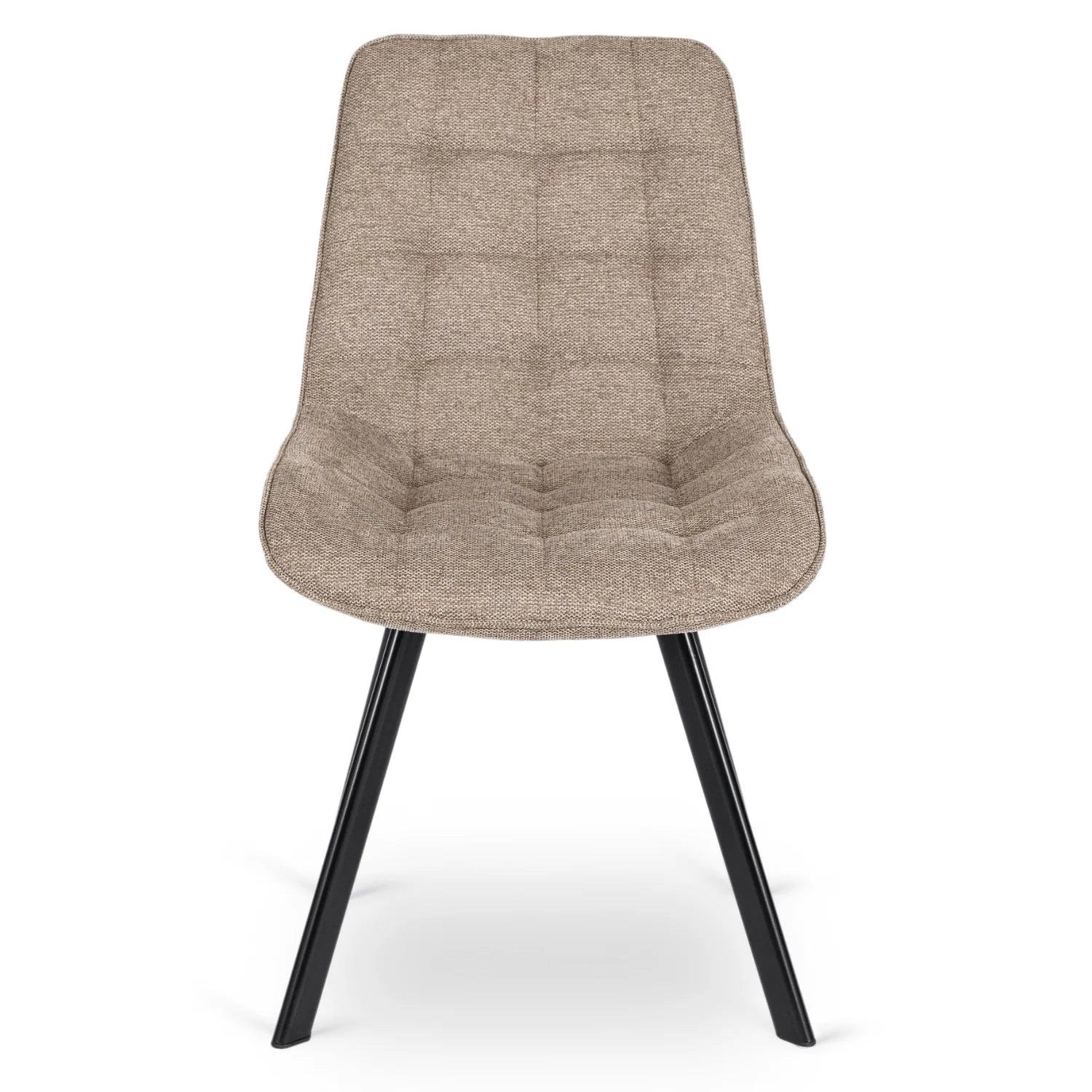 Elite RICK 2 Beige Upholstered Chair – A Blend of Comfort and Elegance