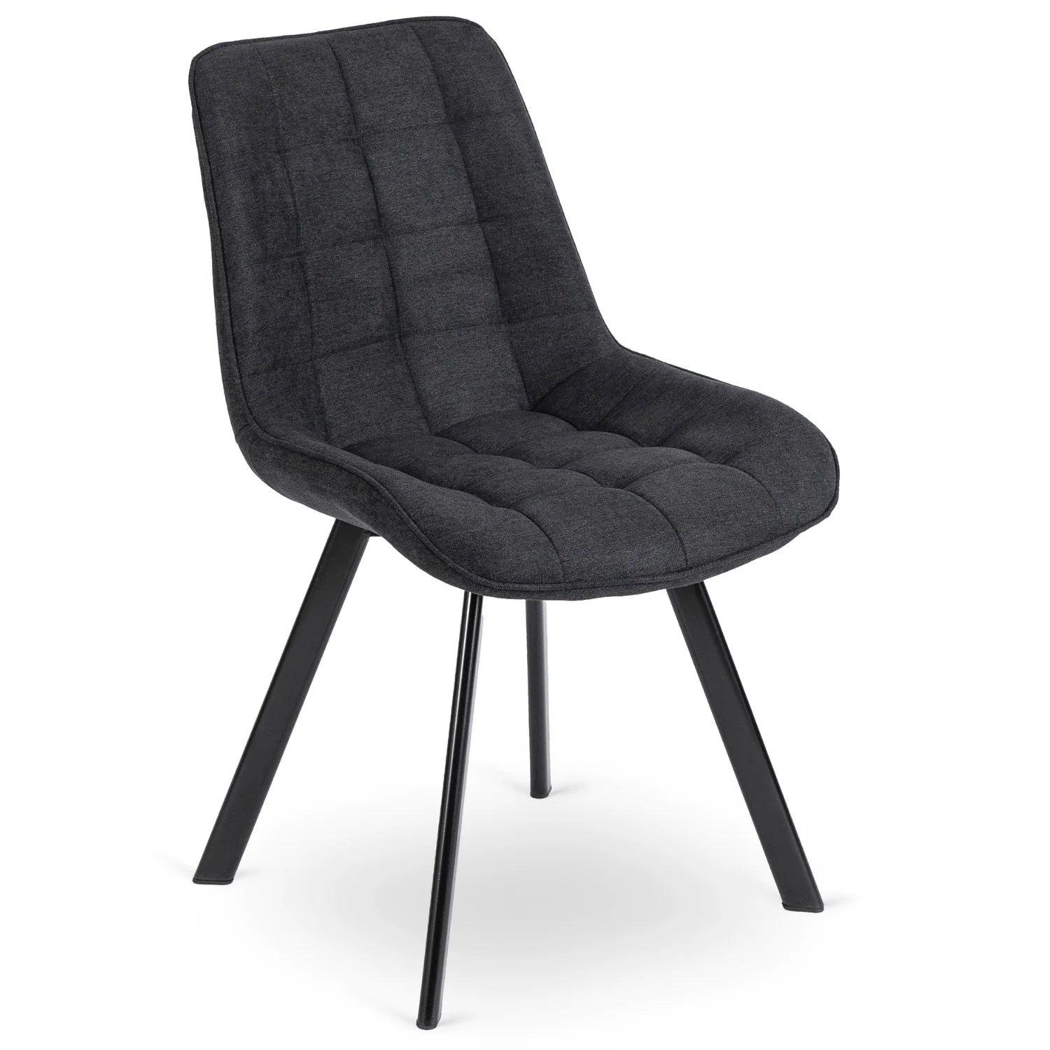 RICK 2 Black Upholstered Chair – A Perfect Blend of Style and Comfort