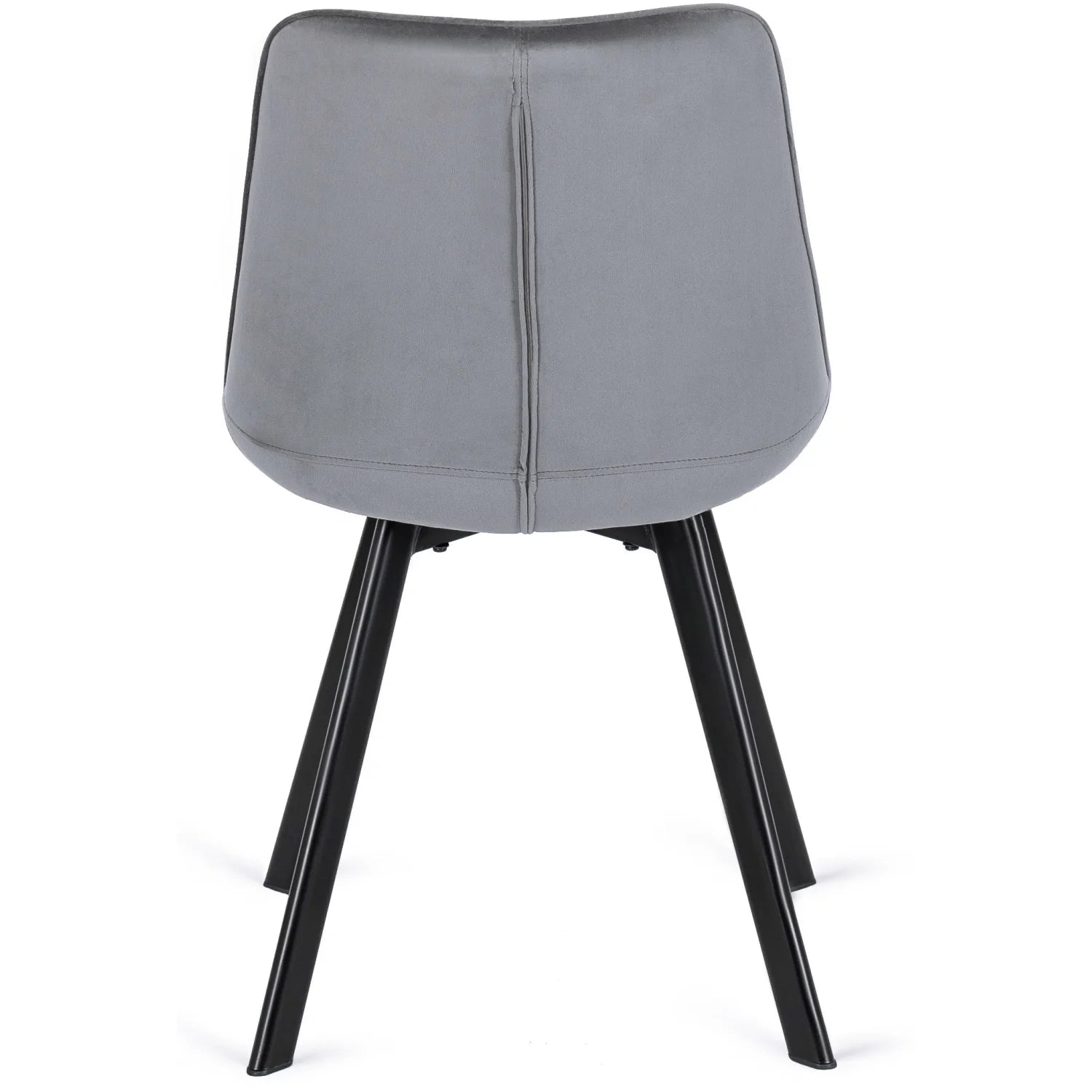 Elite RICK Grey Velvet Chair – Modern Comfort & Style