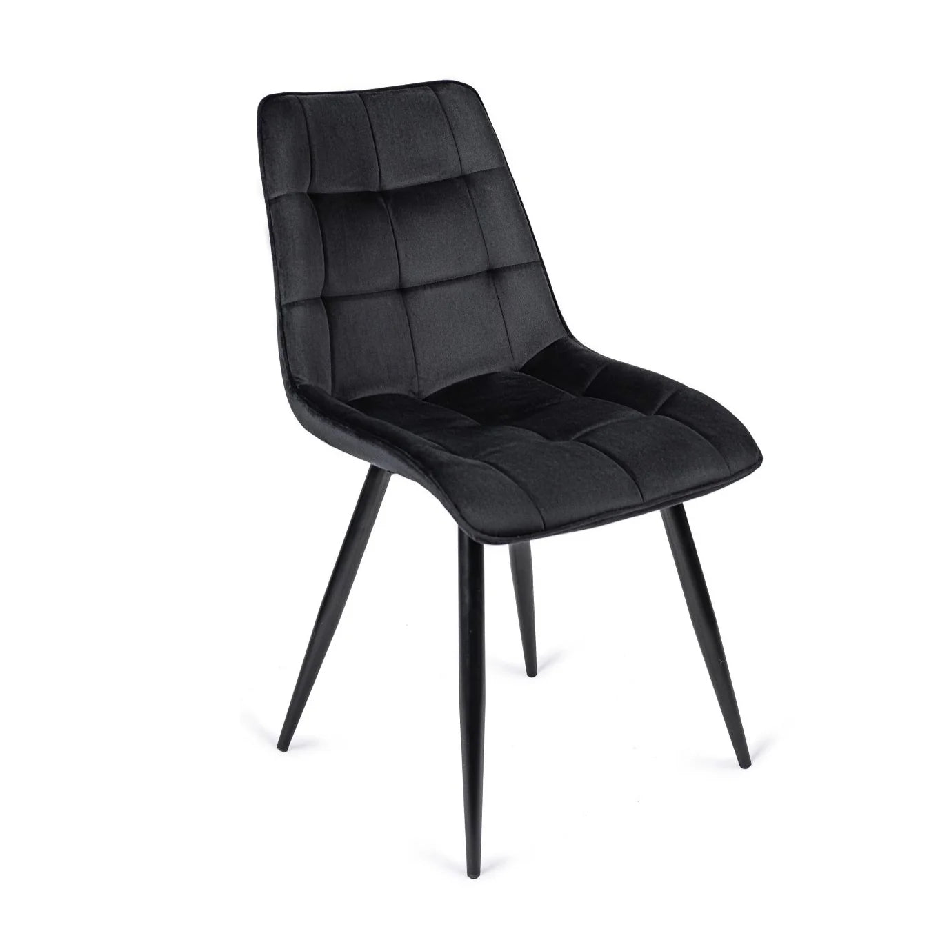Elite RIO Black Velvet Chair – Sophistication Meets Comfort