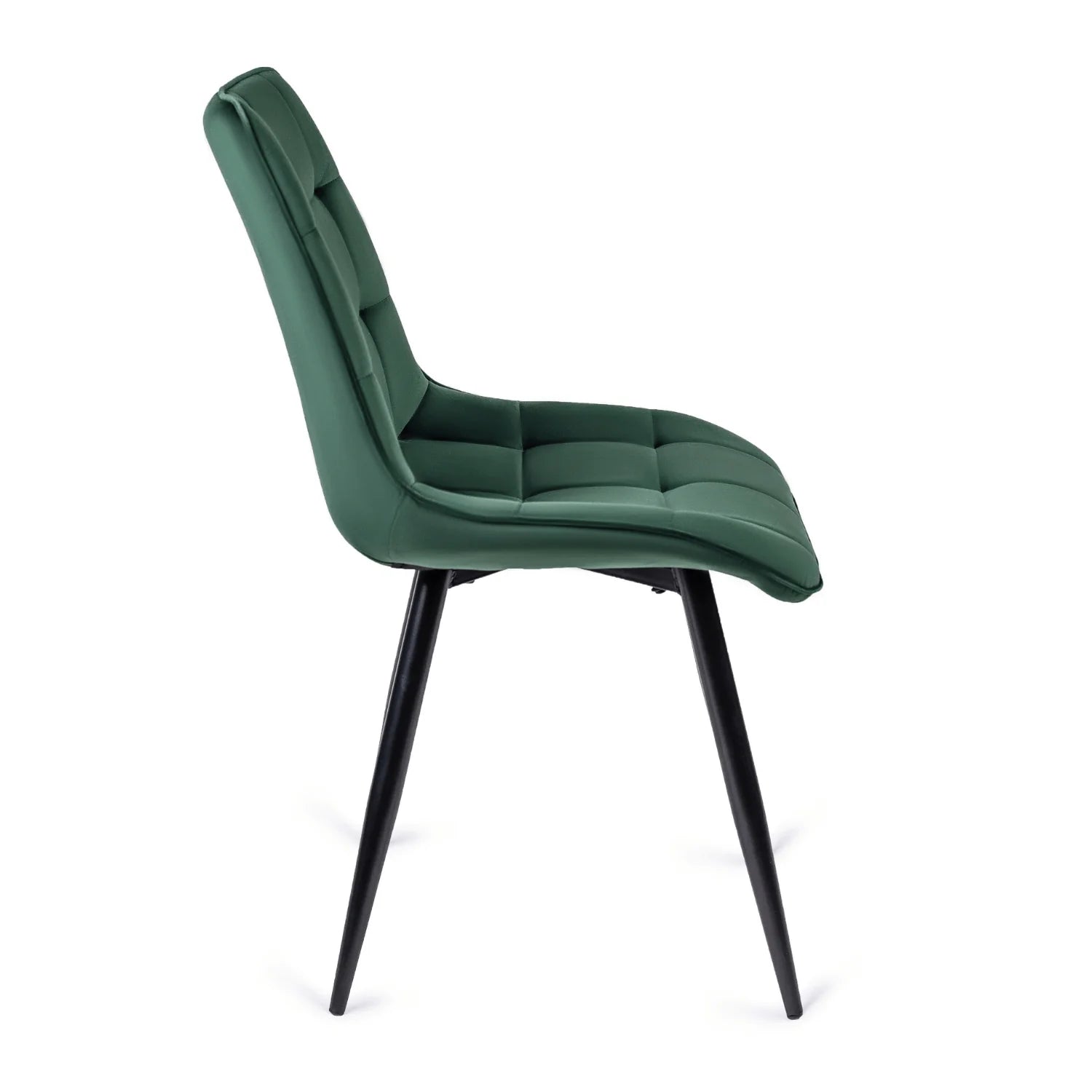 Elite RIO Grüner Samtstuhl – Eine Fusion aus Komfort und Stil