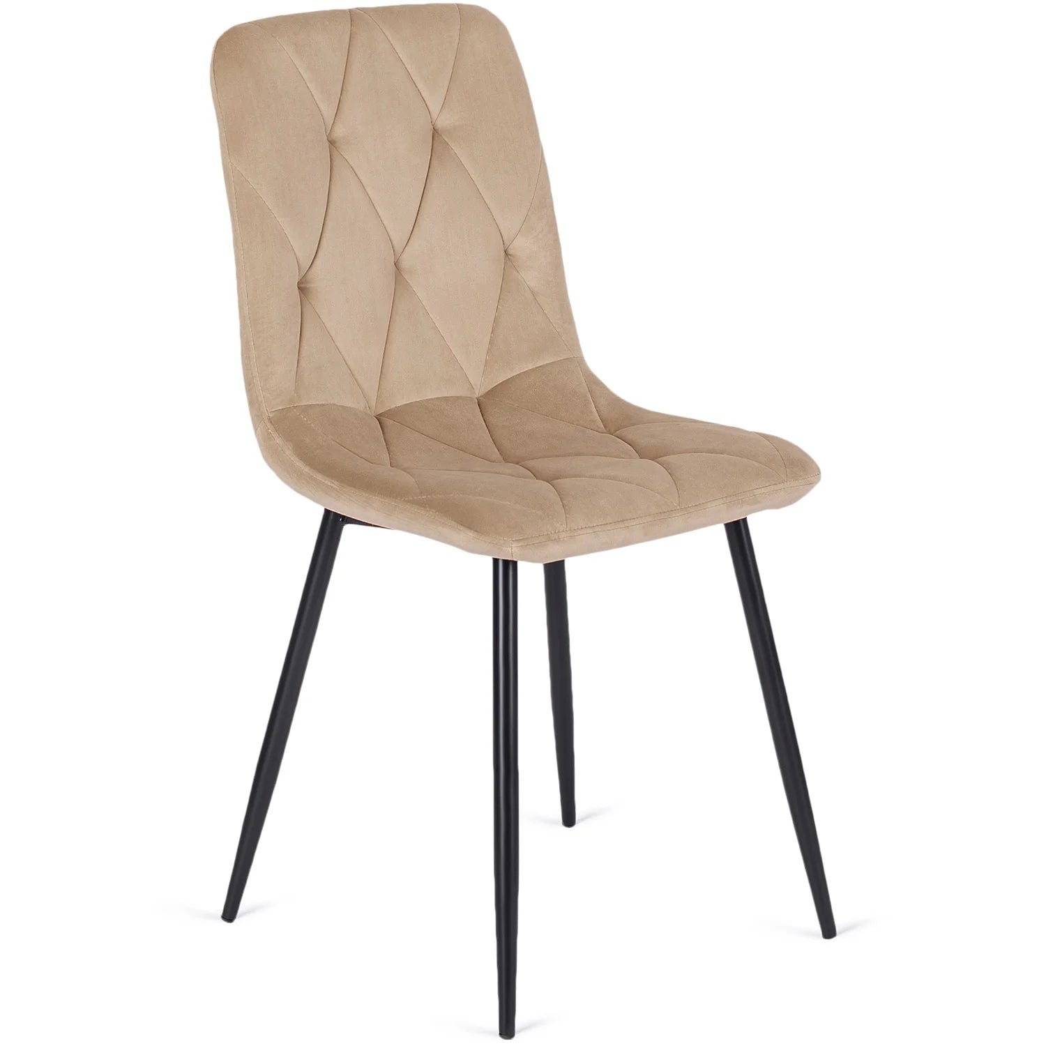Elite ROBIN Beige Velvet Chair – A Timeless Blend of Elegance and Comfort