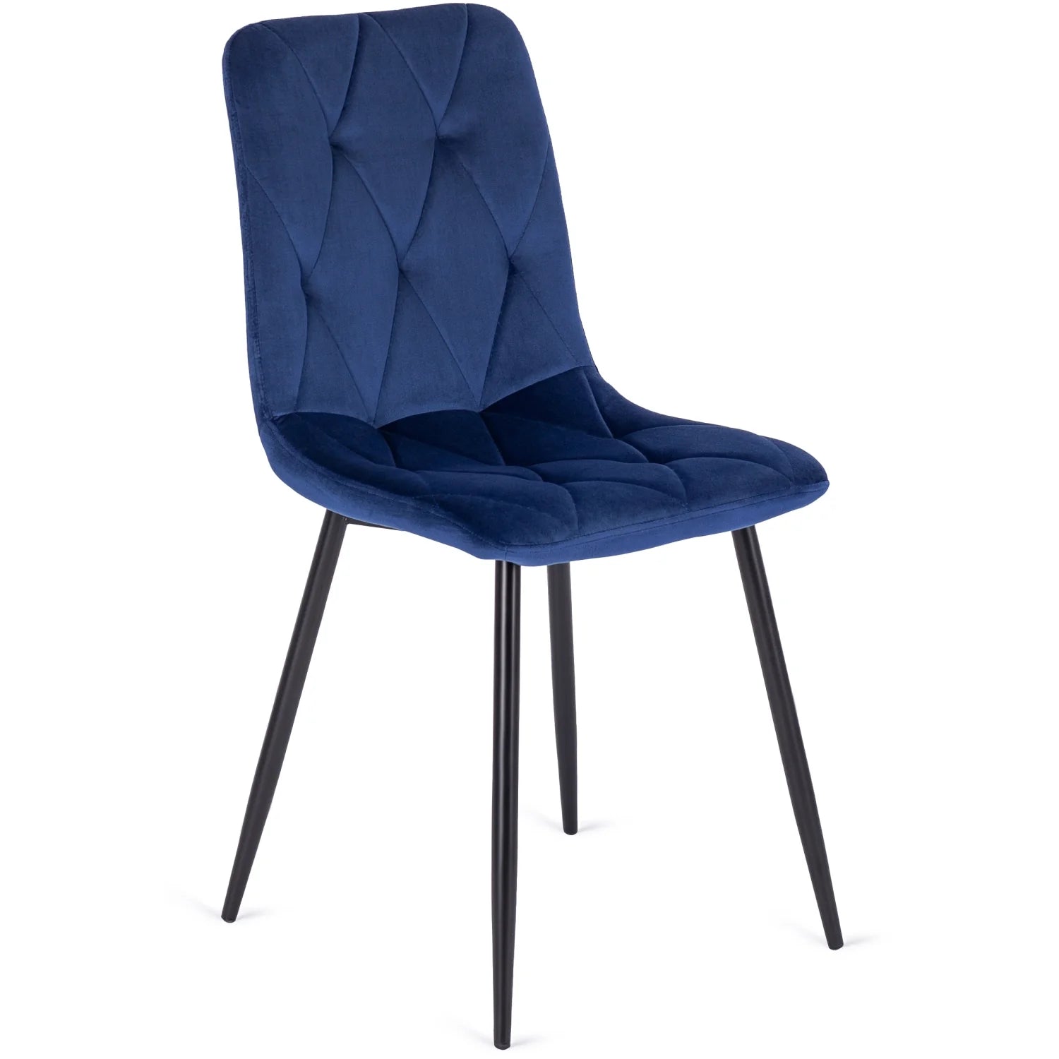 Elite ROBIN Navy Blue Velvet Chair – A Statement of Sophistication and Comfort