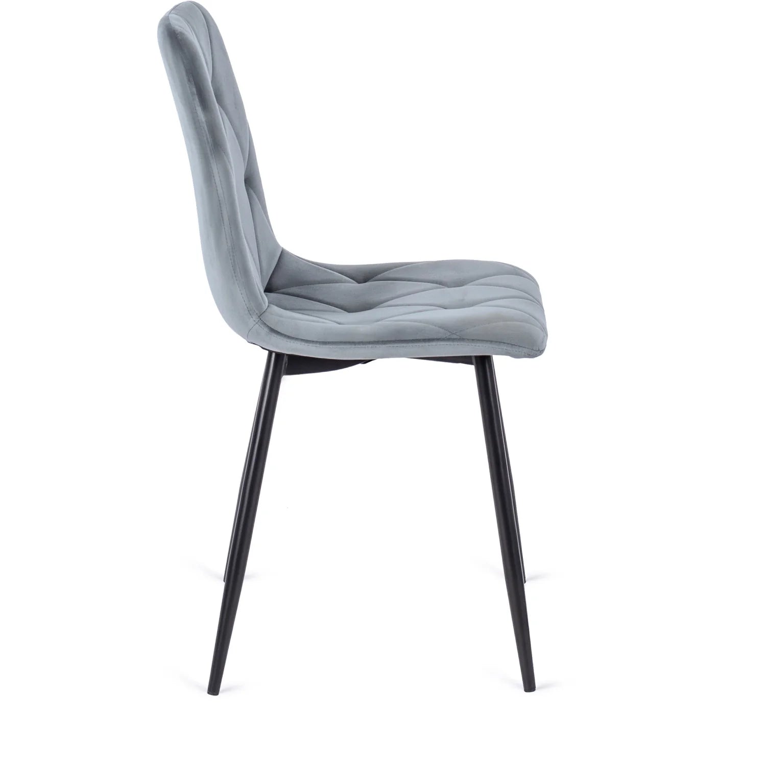 Elite ROBIN Grey Velvet Chair – A Fusion of Elegance and Comfort