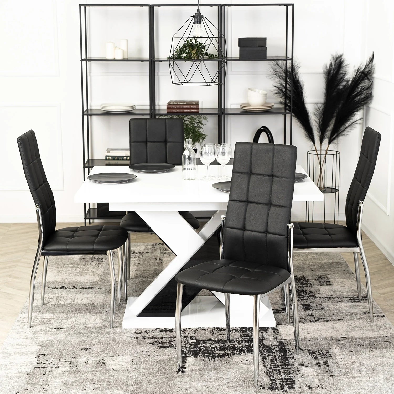 Elite MOLLY Chair – Black Eco-Leather