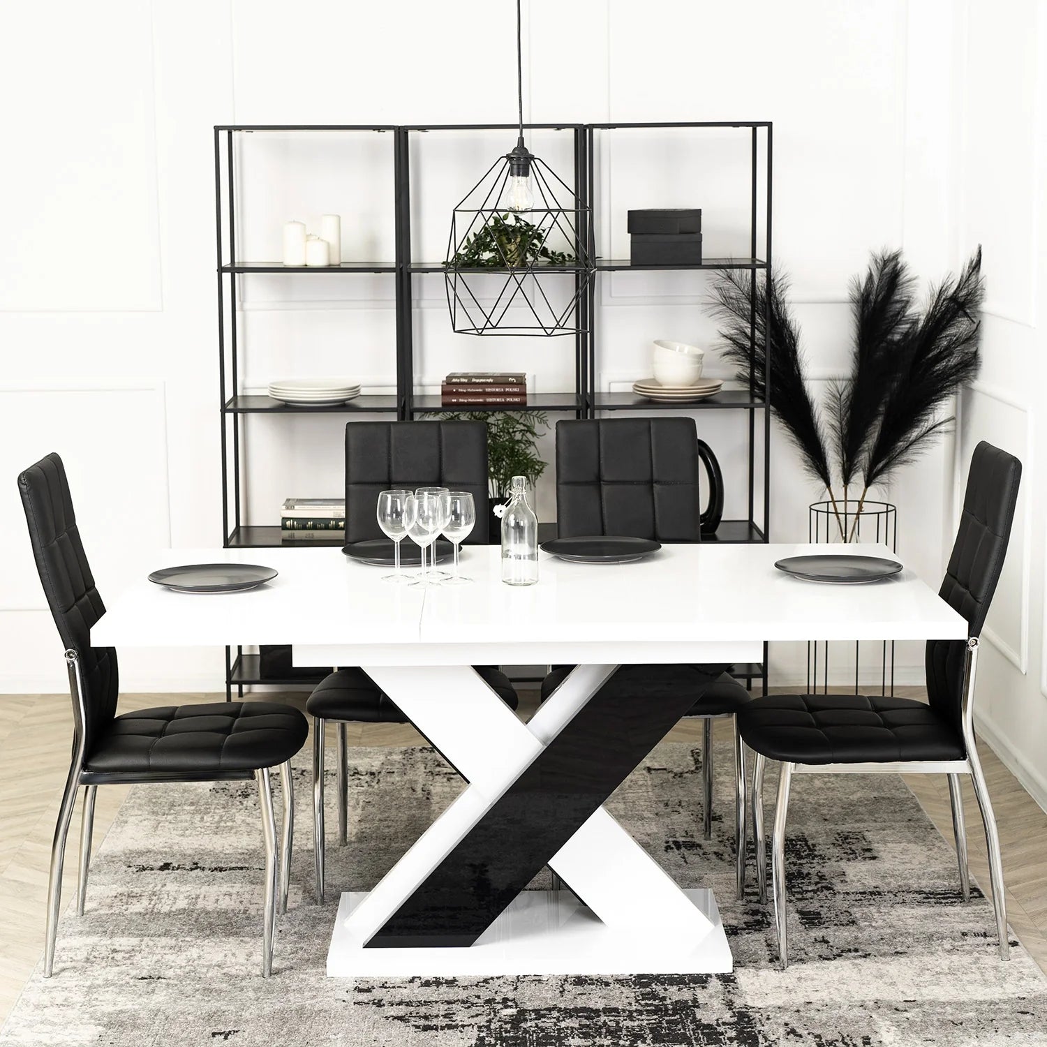 Elite MOLLY Chair – Black Eco-Leather