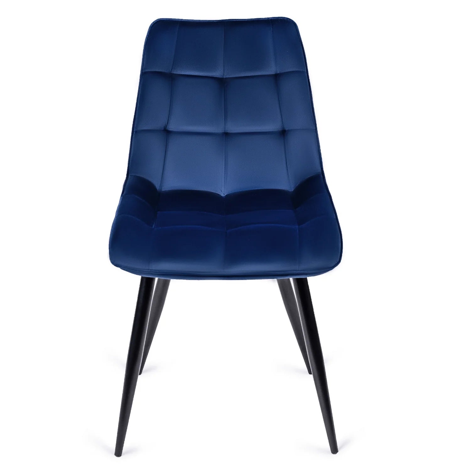 Elite RIO Navy Blue Velvet Chair – Modern Elegance for Your Space