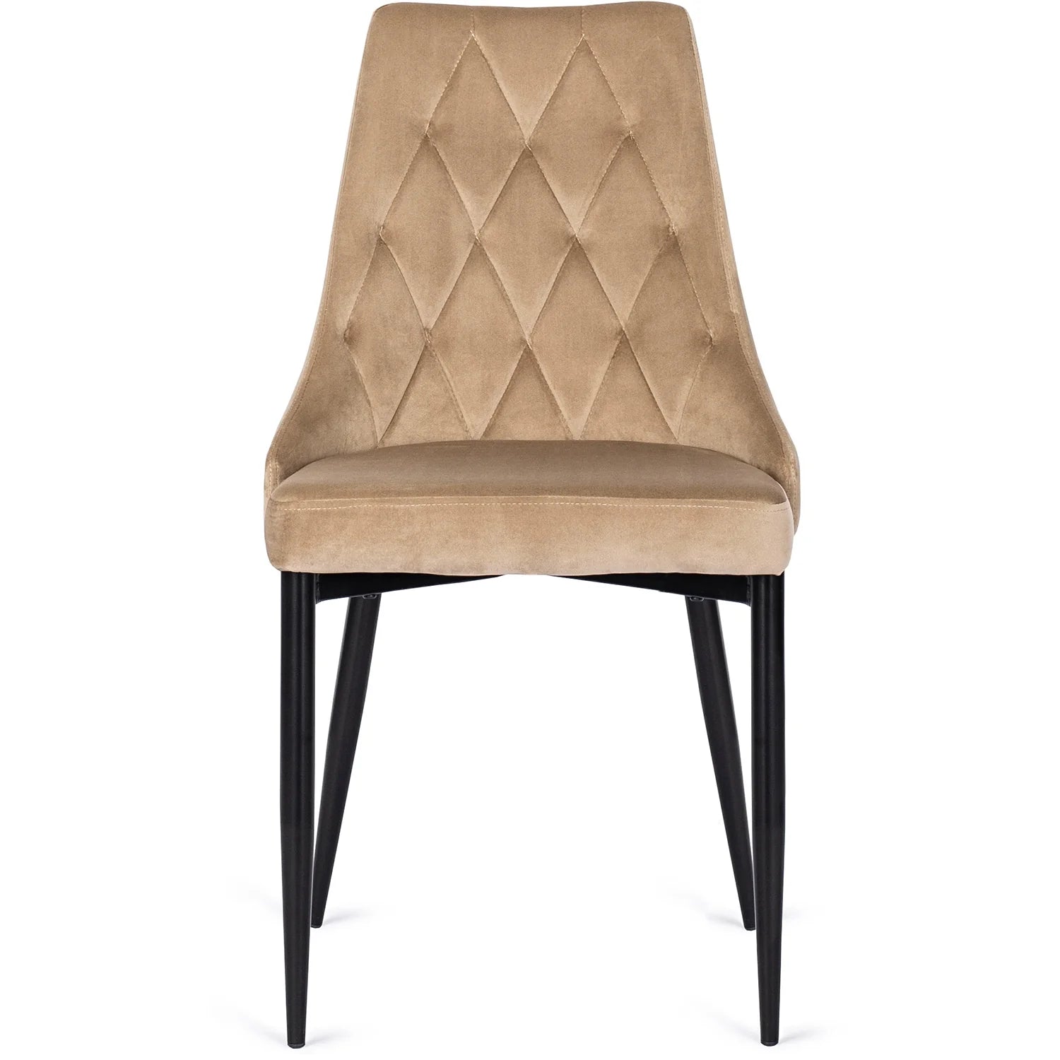 Elite CORK Beige Velvet Chair – Timeless Elegance for Your Interior