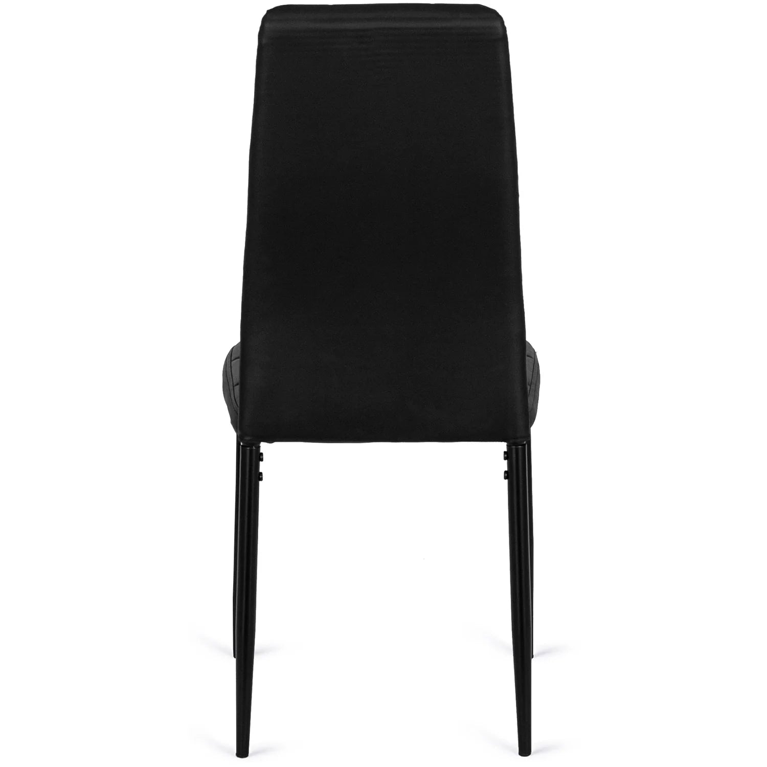 Elite TEX 2 Black Eco-Leather Chair – Sleek & Timeless Elegance