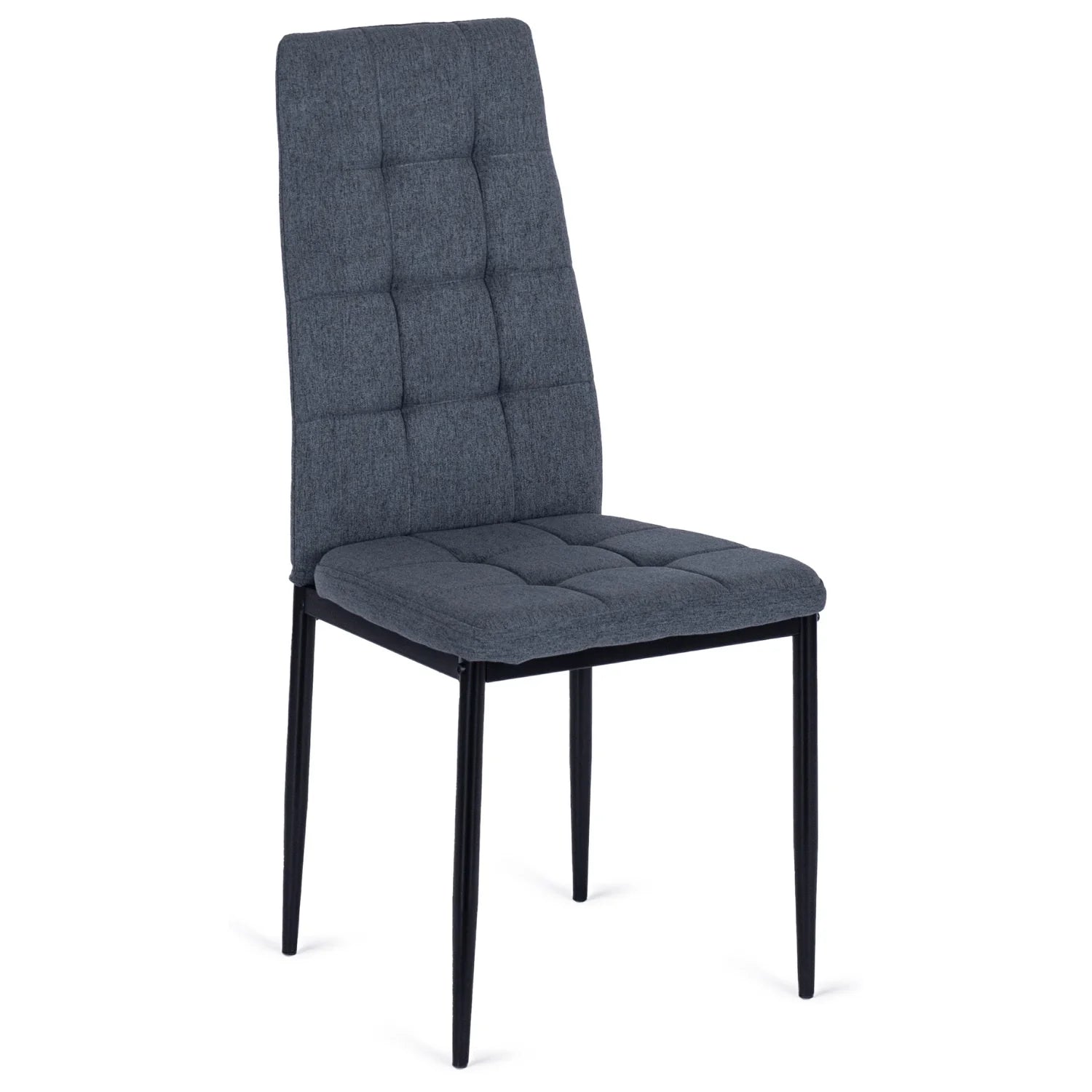Elite TEX Dark Grey Fabric Chair – Comfort Meets Contemporary Design