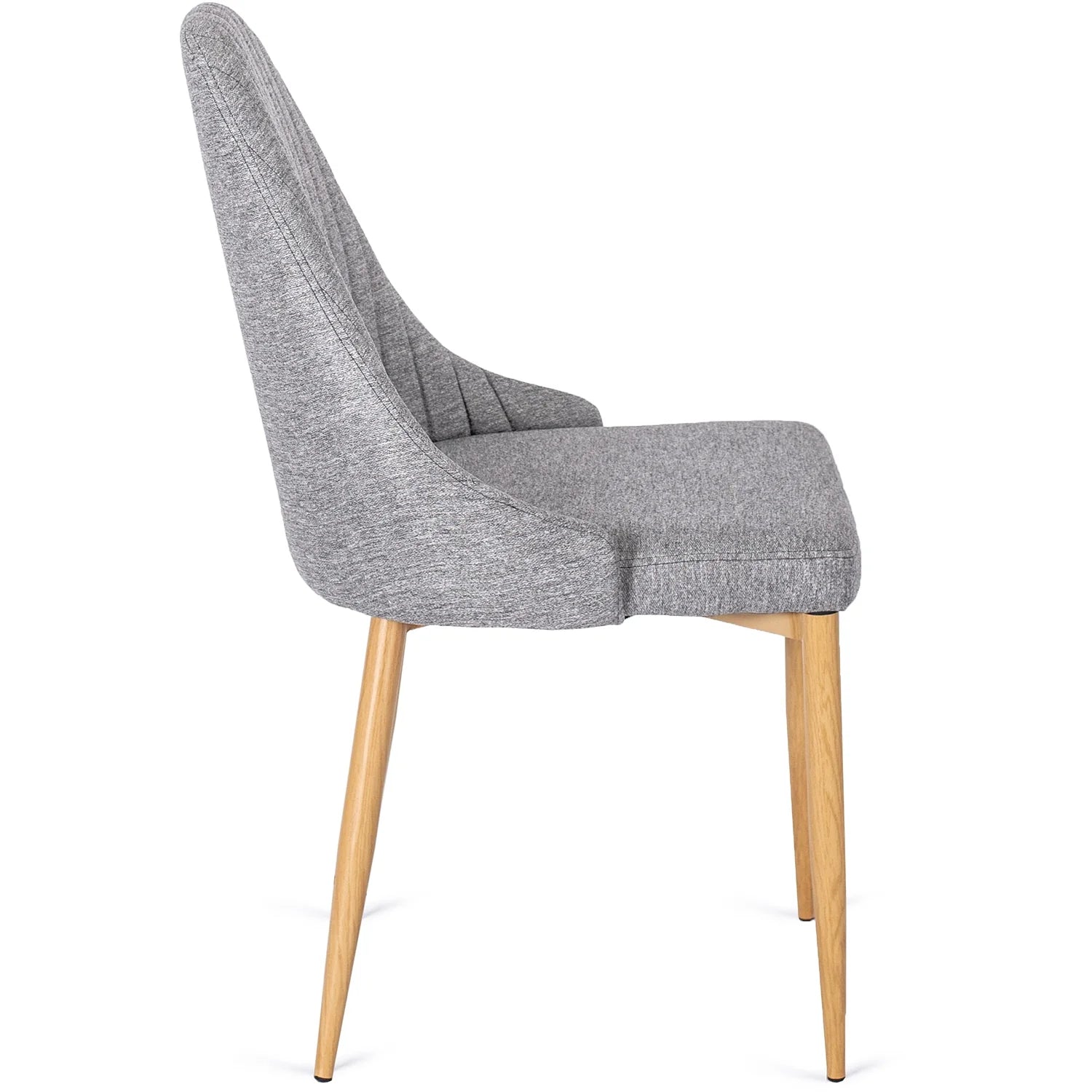 Elite TORINO Grey Fabric Chair – A Timeless Blend of Comfort & Style