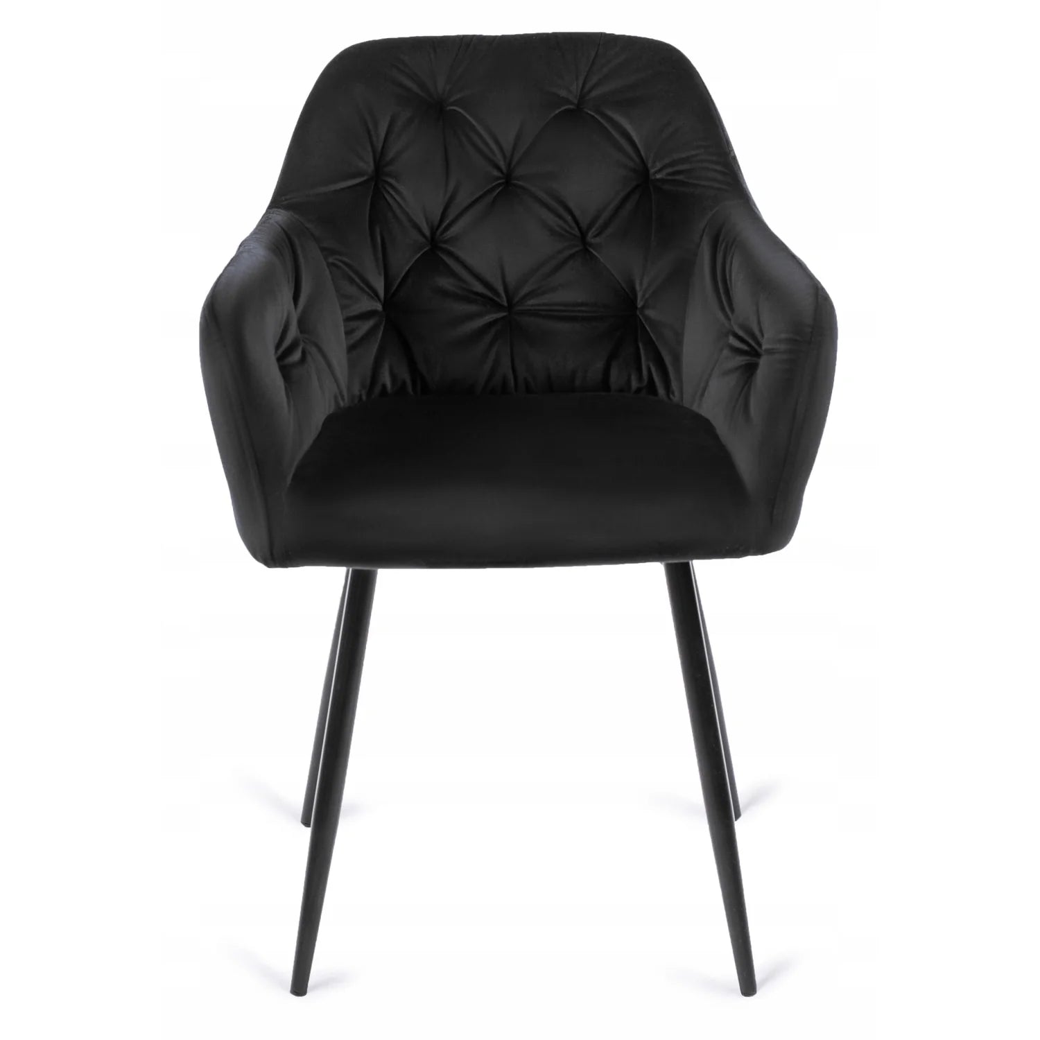Elite VIKI Black Velvet Chair – Modern Elegance & Supreme Comfort