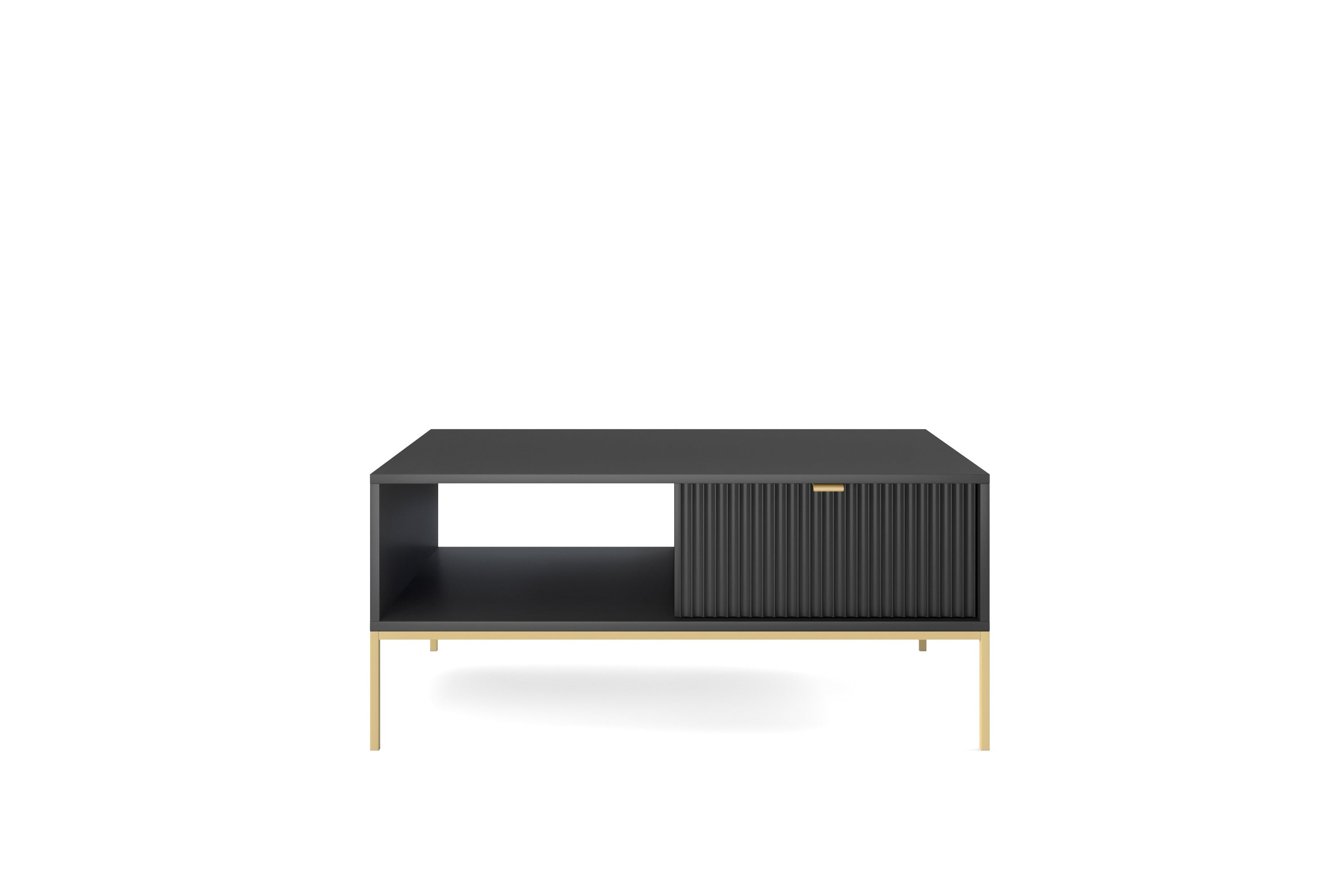 Nova Couchtisch Schwarz - Modernes Design und praktische Funktionalität