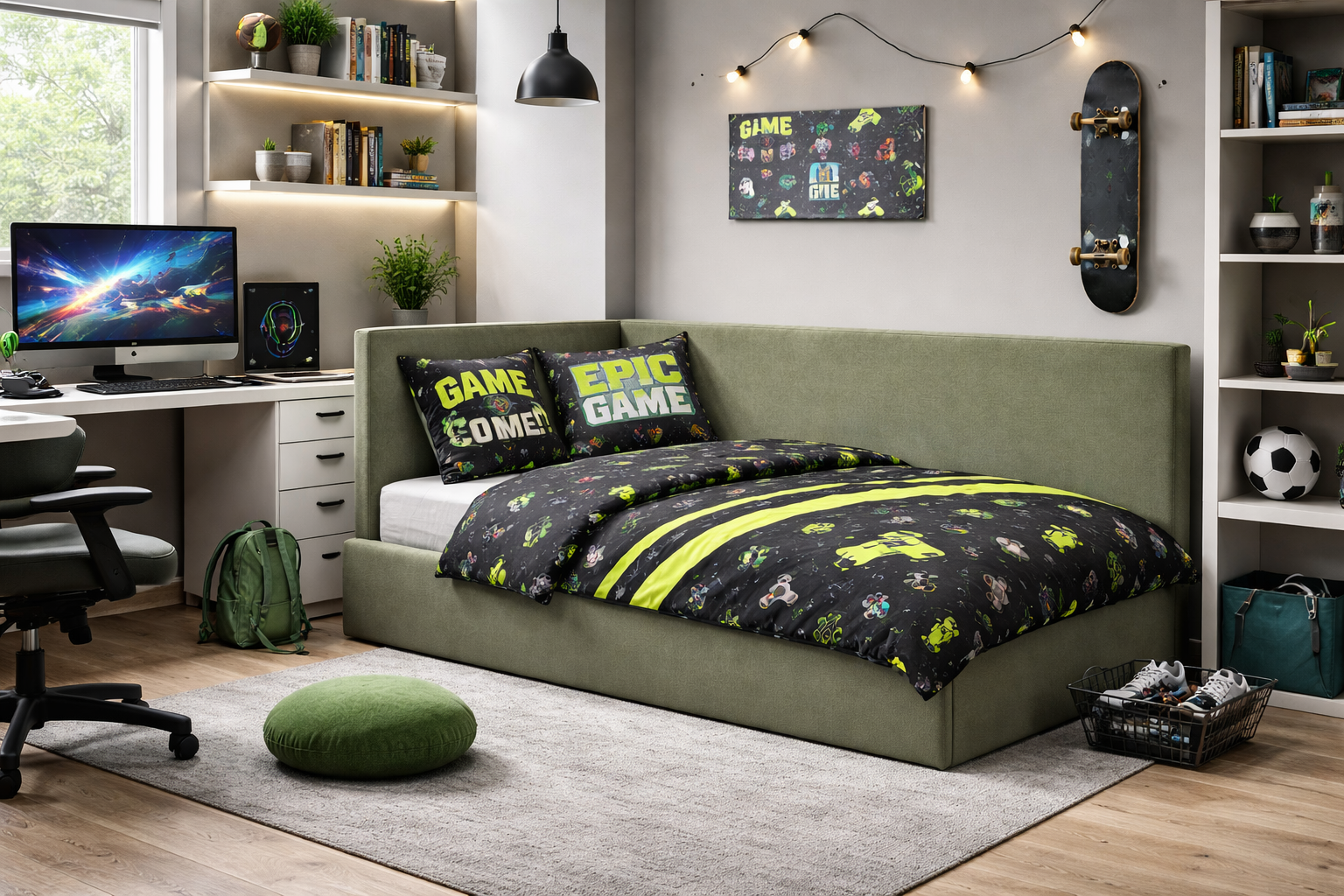 LILO Polsterbett – 90 × 200 / 120 × 200 cm – Kinder & Jugendliche