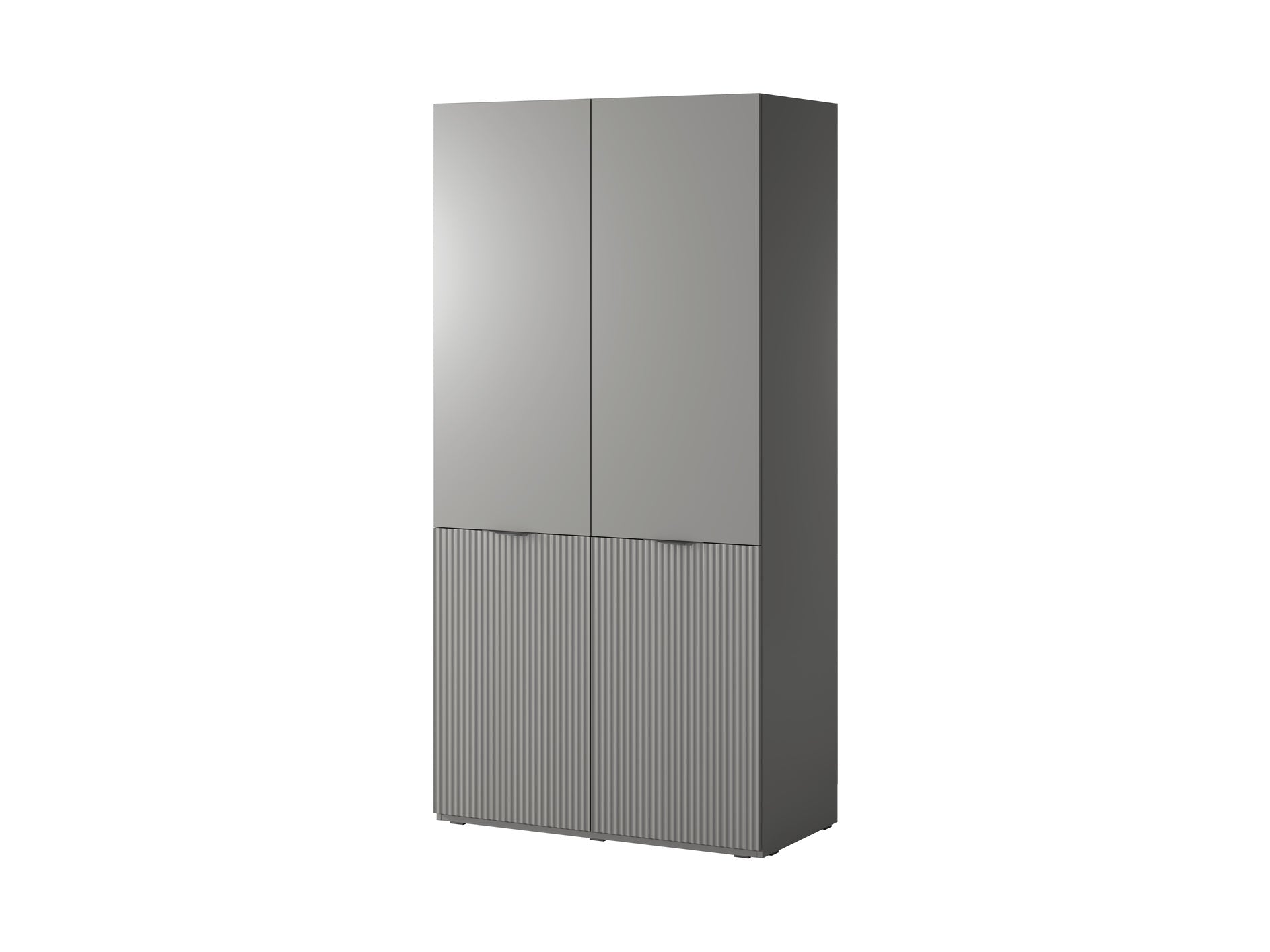 PI Sandbox Modular 2-Door Wardrobe – Nova Grey