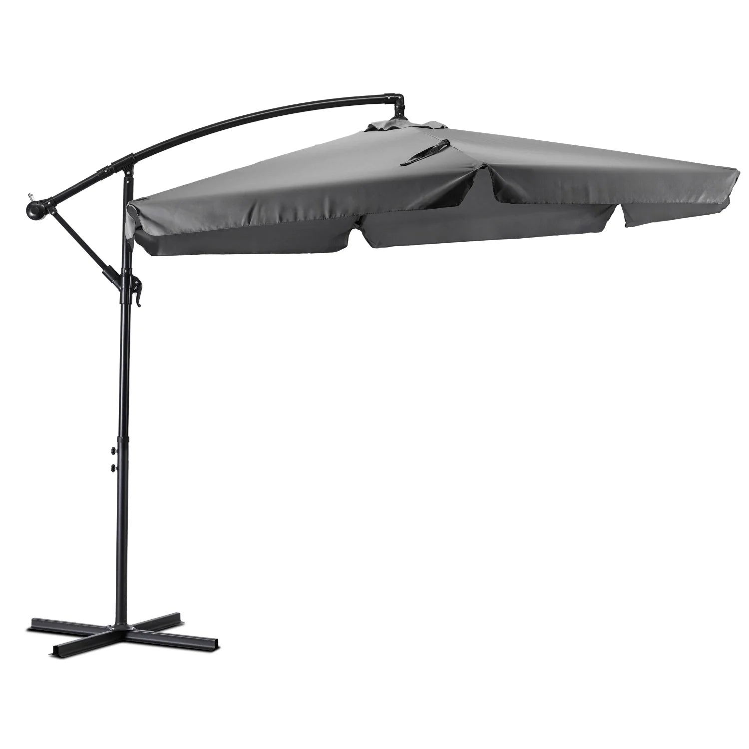 Elite AKRON Garden Umbrella Grey - Stylish & Functional Shade