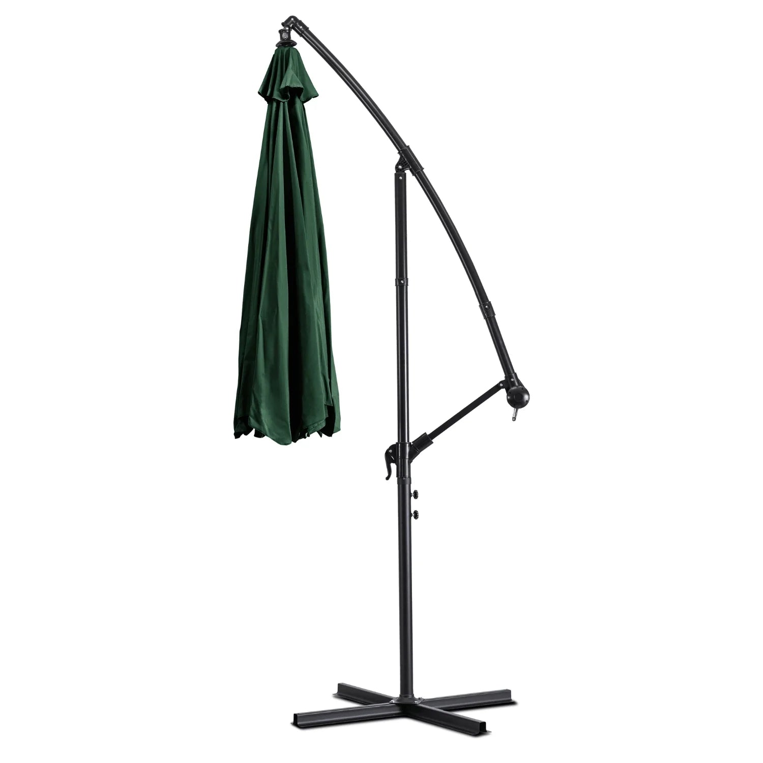 Elite AKRON Gartenschirm Grün - Großer wasserdichter Sonnenschirm für den Außenbereich