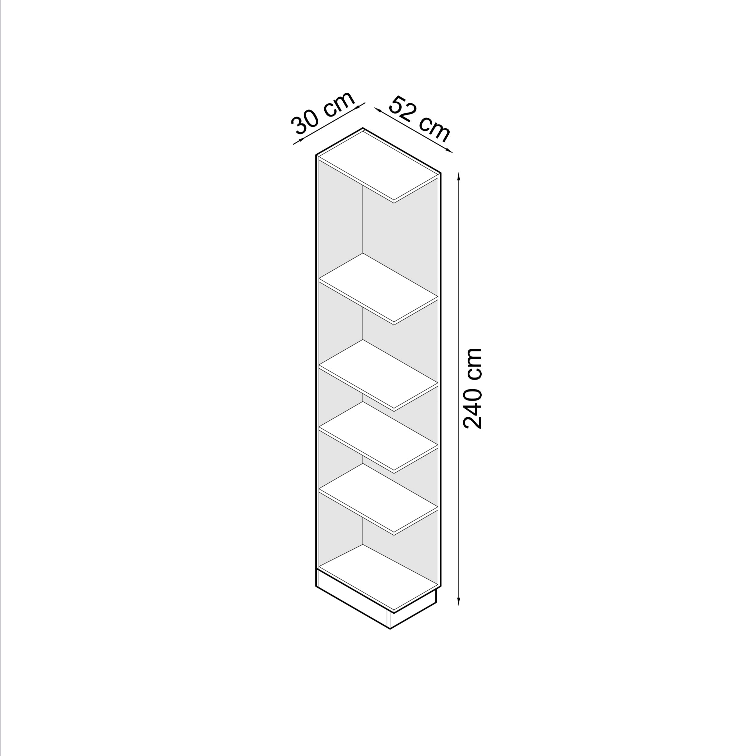 SLEEP VARIA Individuelles Schlafzimmer-Einbausystem – Geölte Eiche / Geölte Eiche