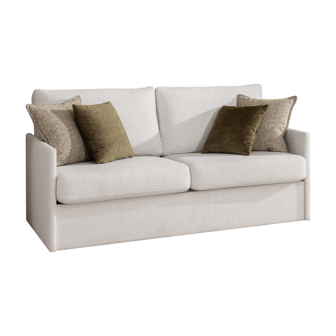 Anpassbares Genius Wandbett mit Sofagarnitur 160 x 200 cm Kongo, LED-Beleuchtung