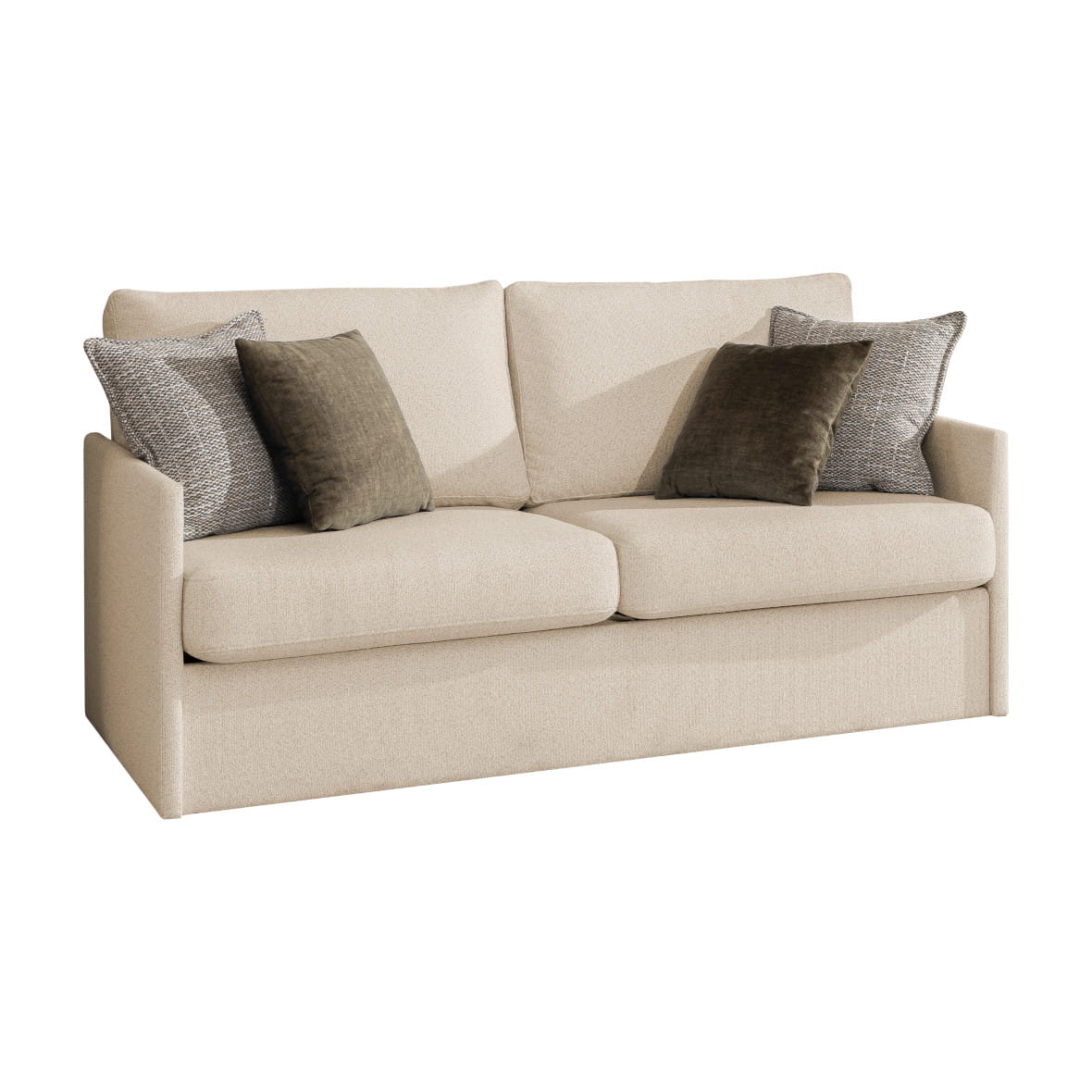 Anpassbares Genius Wandbett mit Sofagarnitur 160 x 200 cm Kongo, LED-Beleuchtung