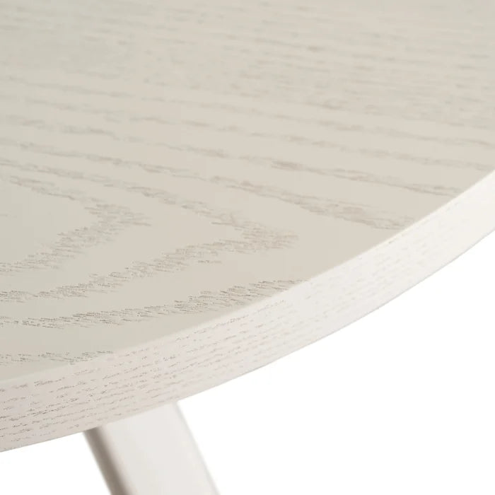 Elite LINCOLN Couchtisch 80 cm Beige/Kaschmir