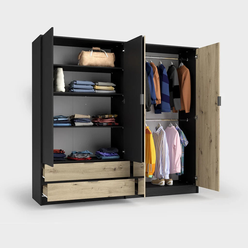 MO Upsala Wardrobe with Drawers