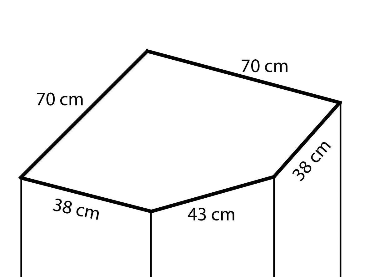 Rayo Garderobenset 11 – Kaschmir, 140 cm