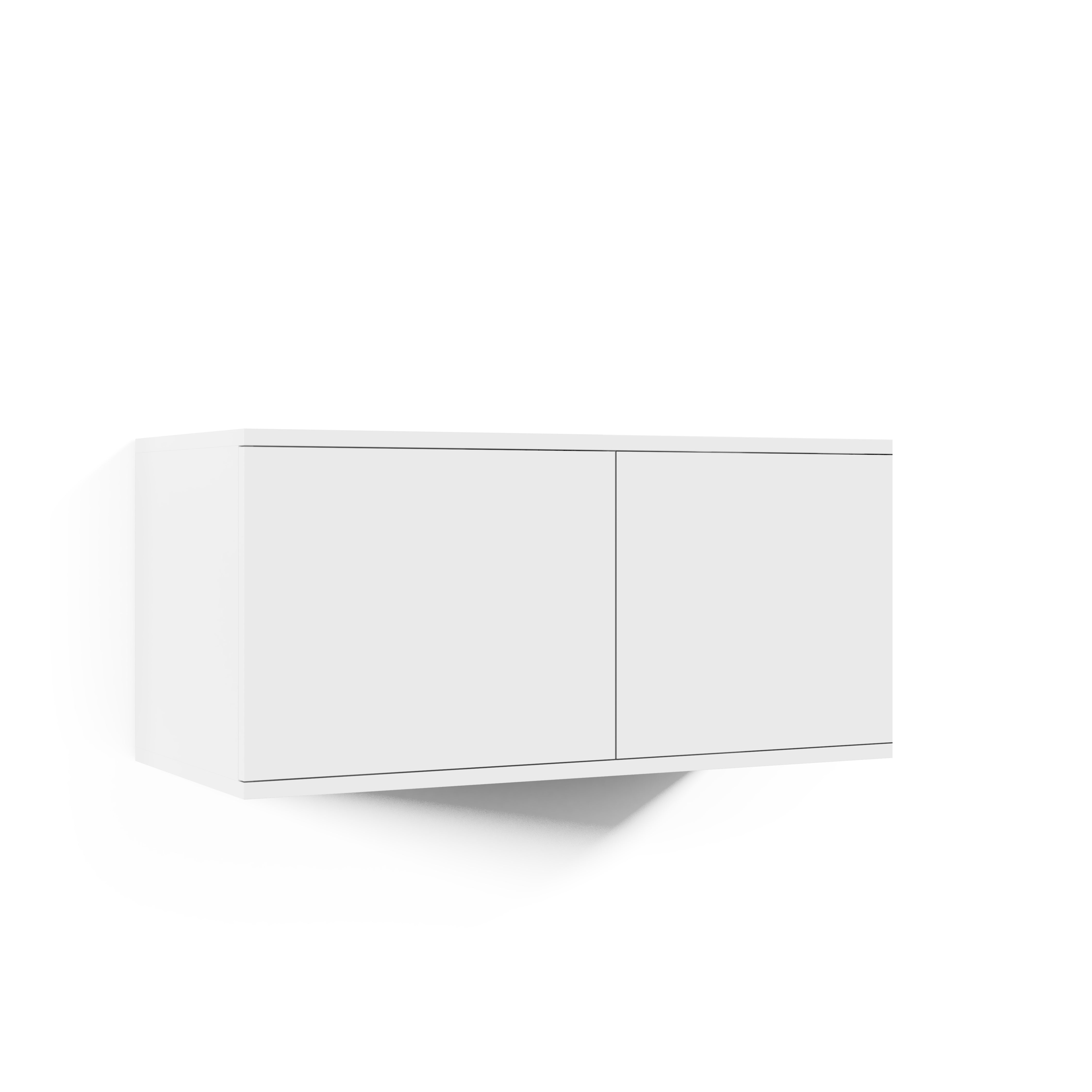 PK Emi 32 Hallway Wardrobe White - Upholstered Panels in Various Colours