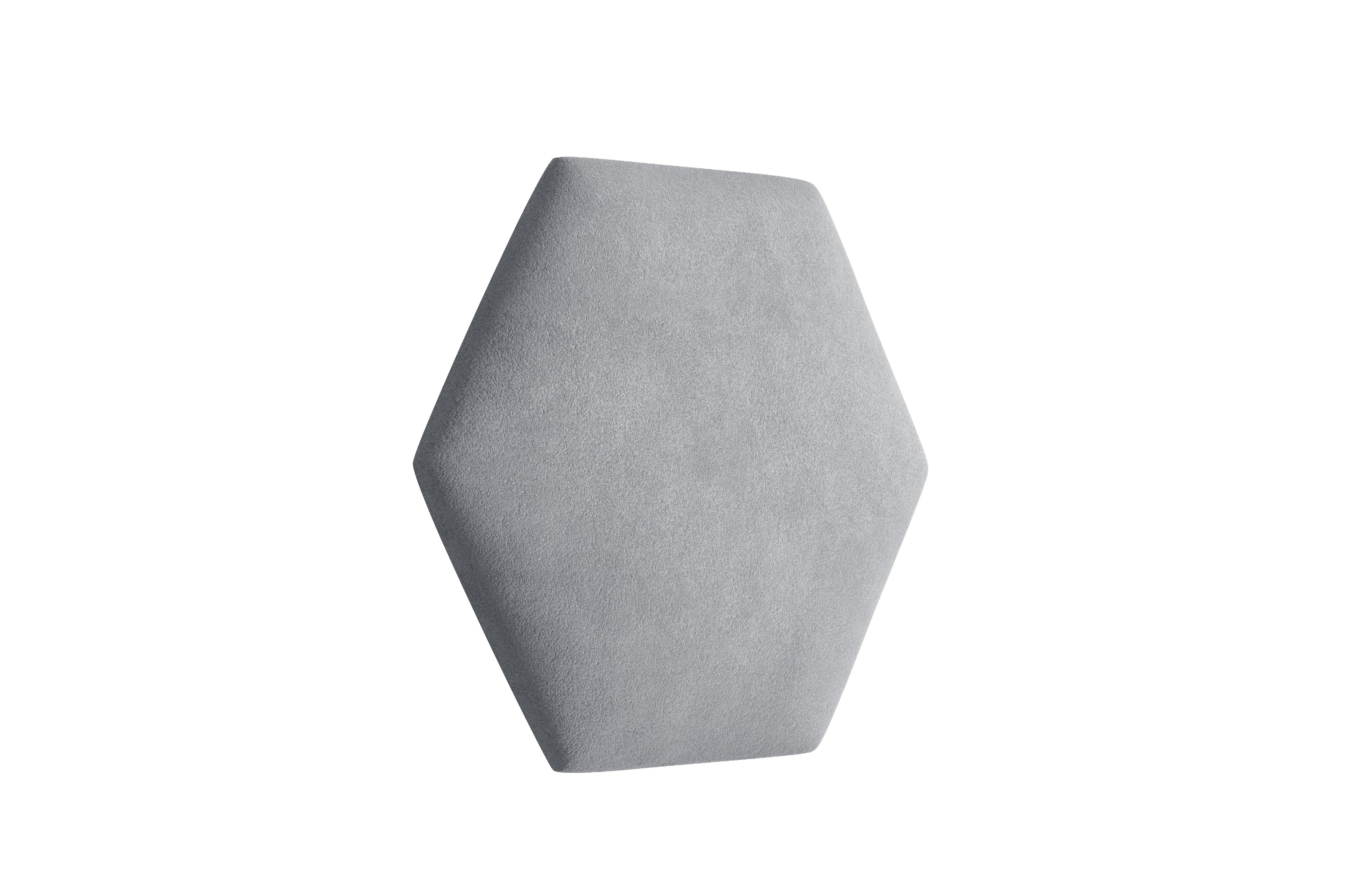 Gepolsterte Wandpaneele Wabe 40,5x35,3 cm