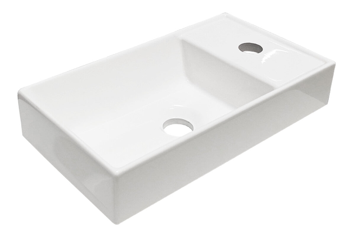 Aruba Wall-Hung Vanity Unit 40cm – Cosmos Grey / Craft Oak | Build Your Bathroom Set