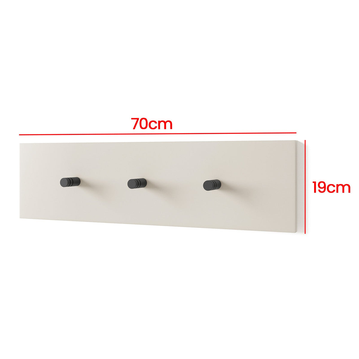 Rayo Kleiderschrank-Set 14 – Kaschmir, 140 cm