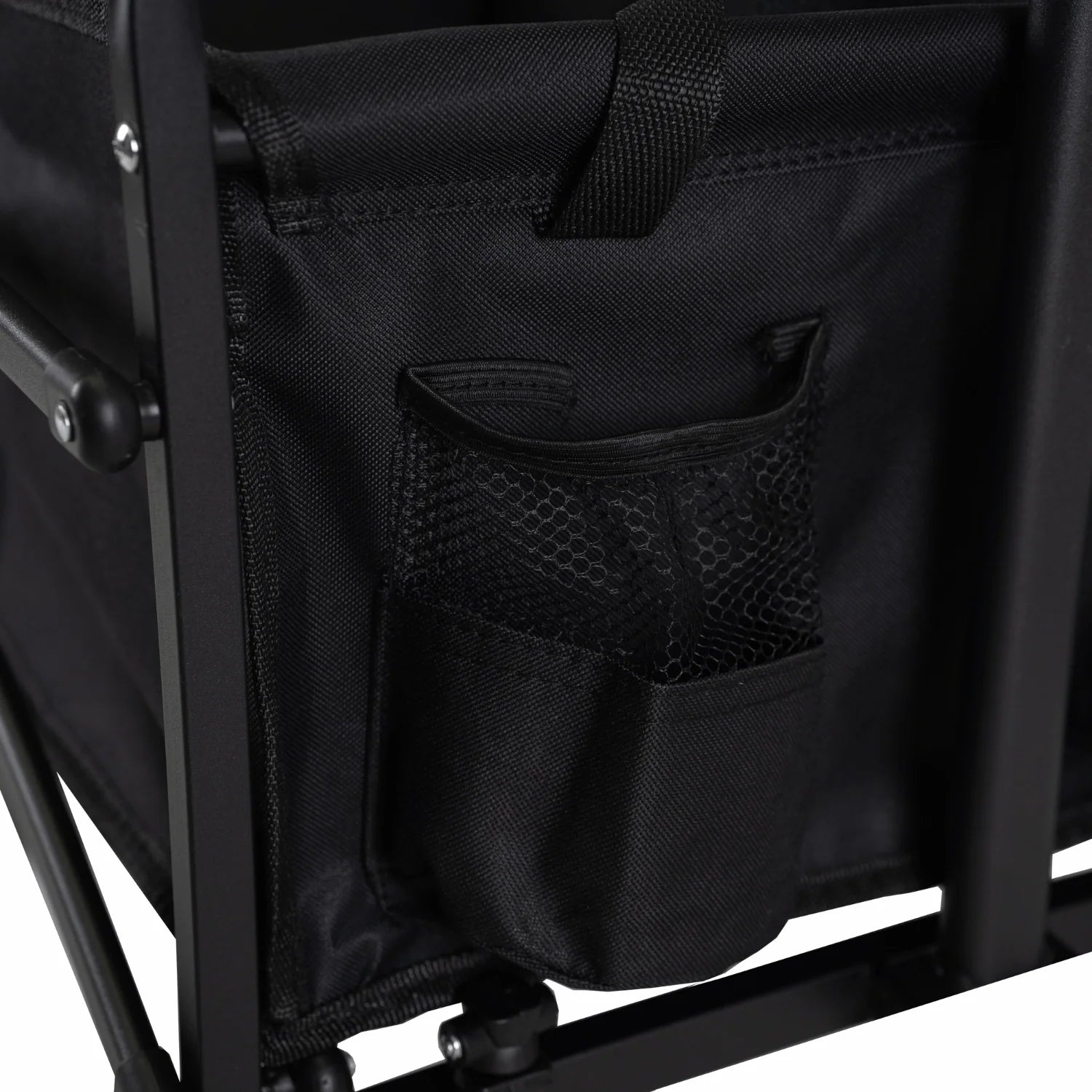 Elite GILBERT Faltbarer Wagen – Schwarz | Schwerlast-Transportwagen