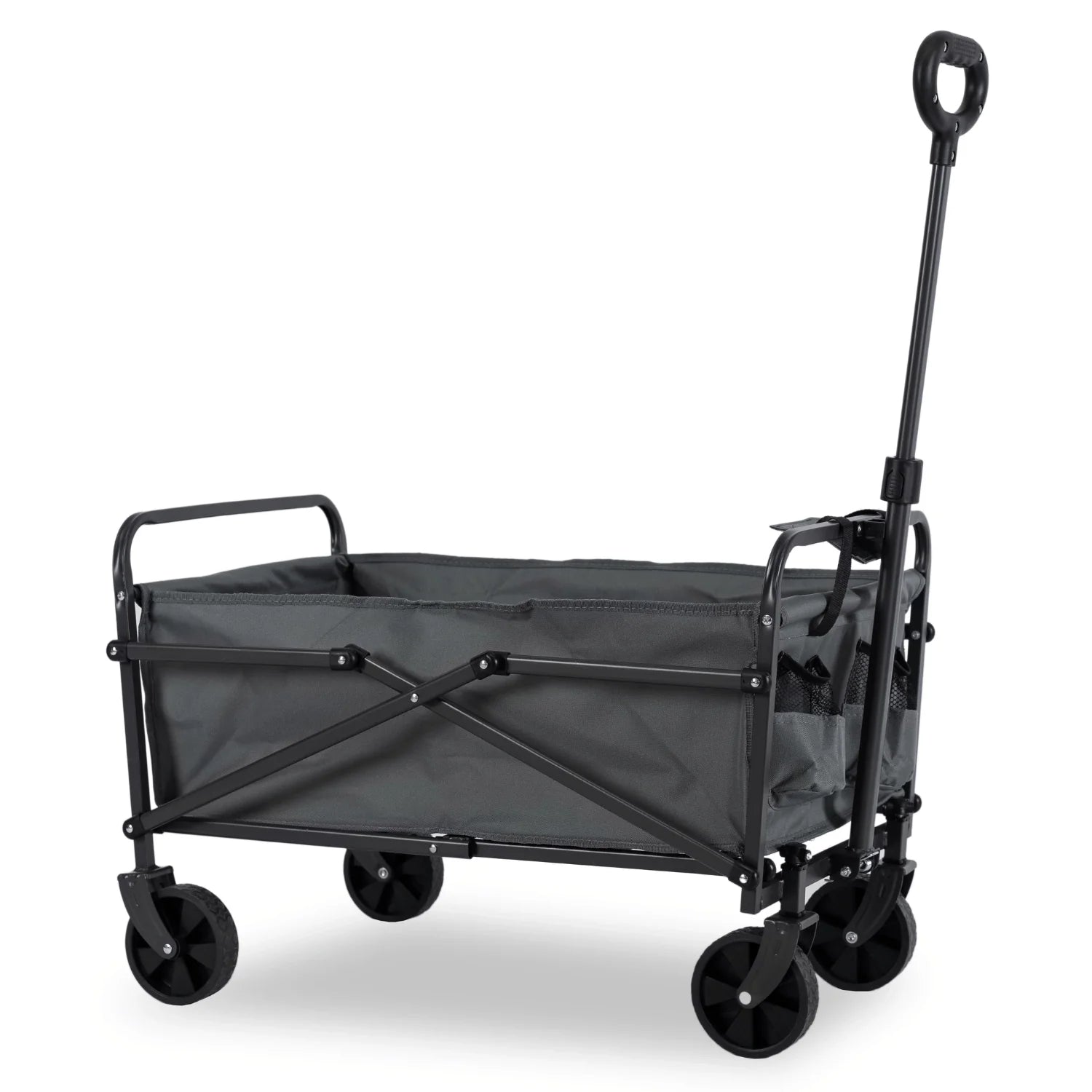 Elite GILBERT Faltbarer Wagen Grau - Tragbarer und vielseitiger Mehrzweckwagen