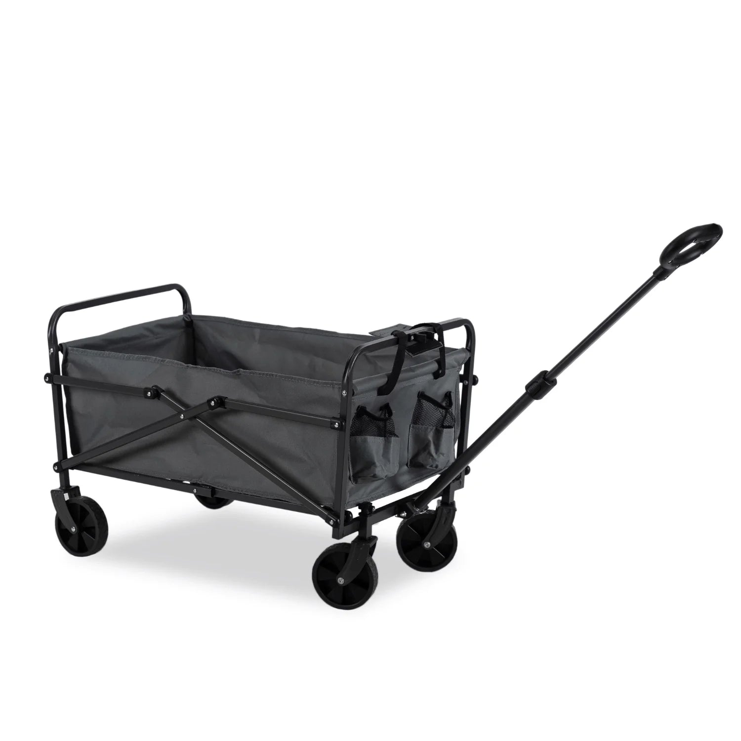 Elite GILBERT Faltbarer Wagen Grau - Tragbarer und vielseitiger Mehrzweckwagen