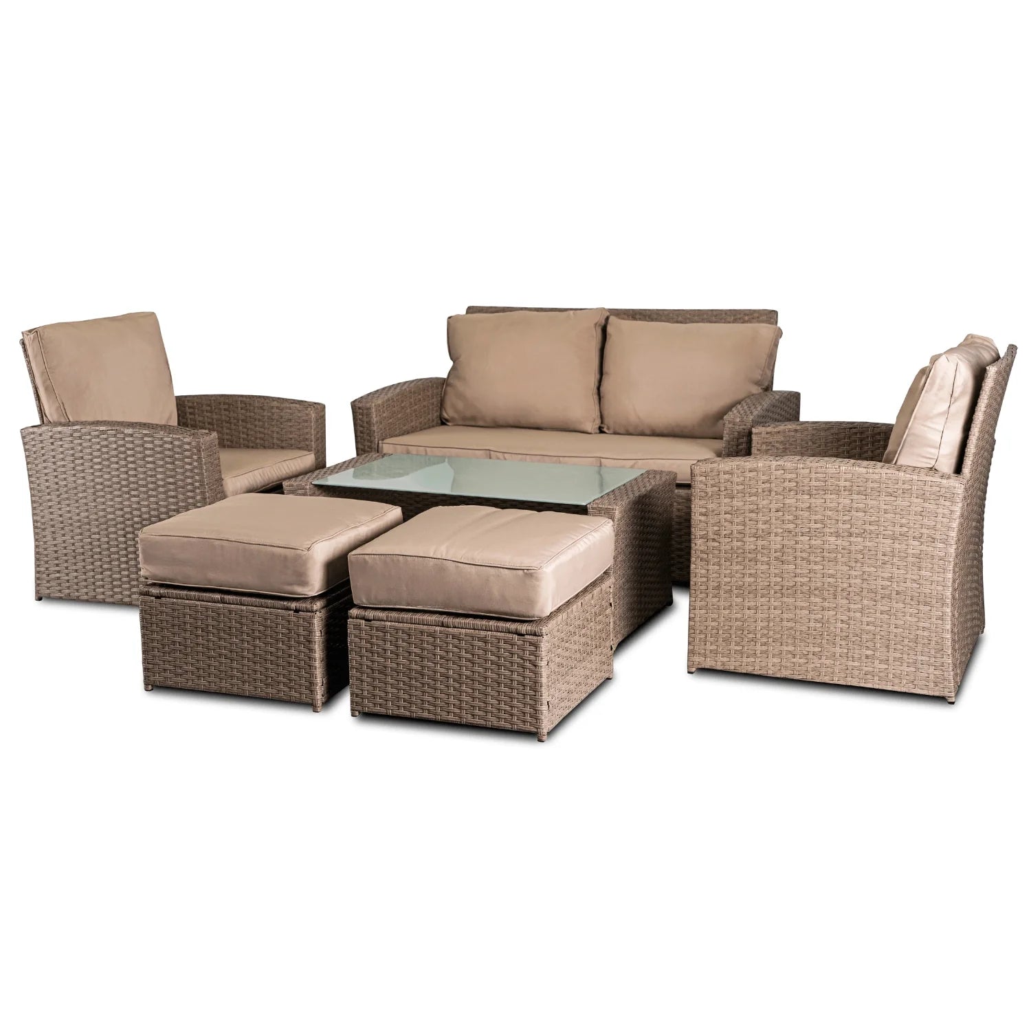 Elite FLORYDA Gartenmöbel-Set – Beige