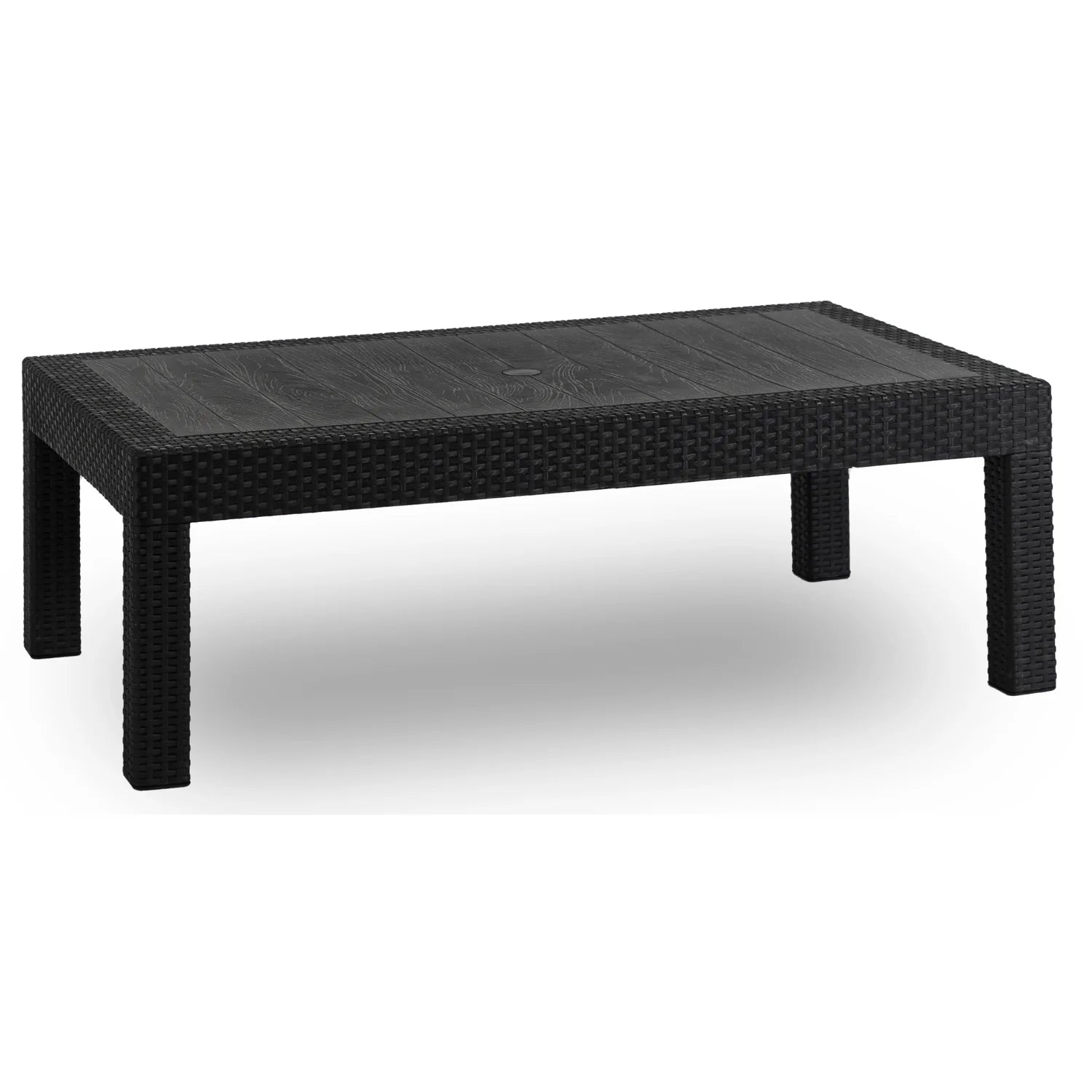 Elite INDIANA Gartenmöbel-Set Schwarz/Grau – Moderne &amp; vielseitige Gartenlounge