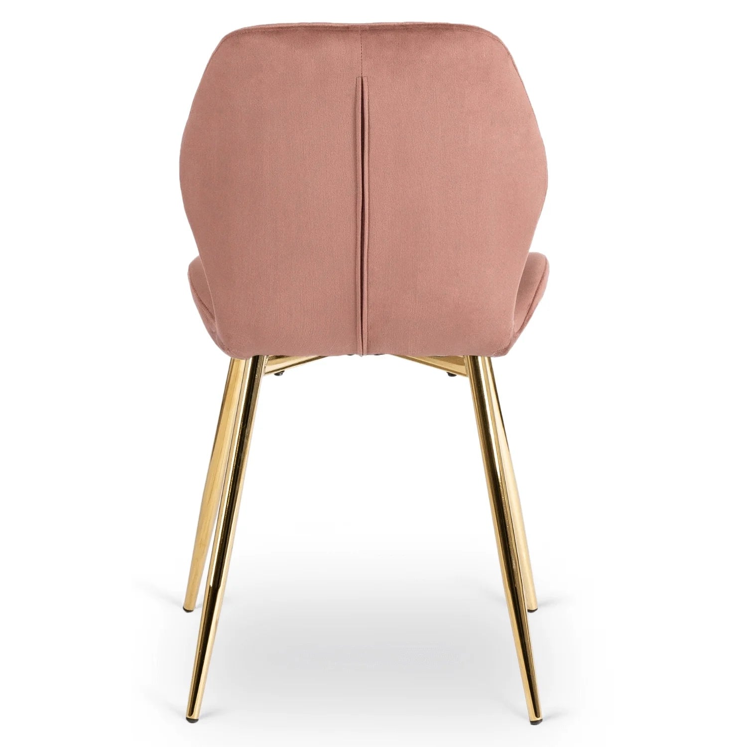 Elite TINGA Dining Set – 100 cm Black/Gold Table & 4 IRYS Pink Chairs